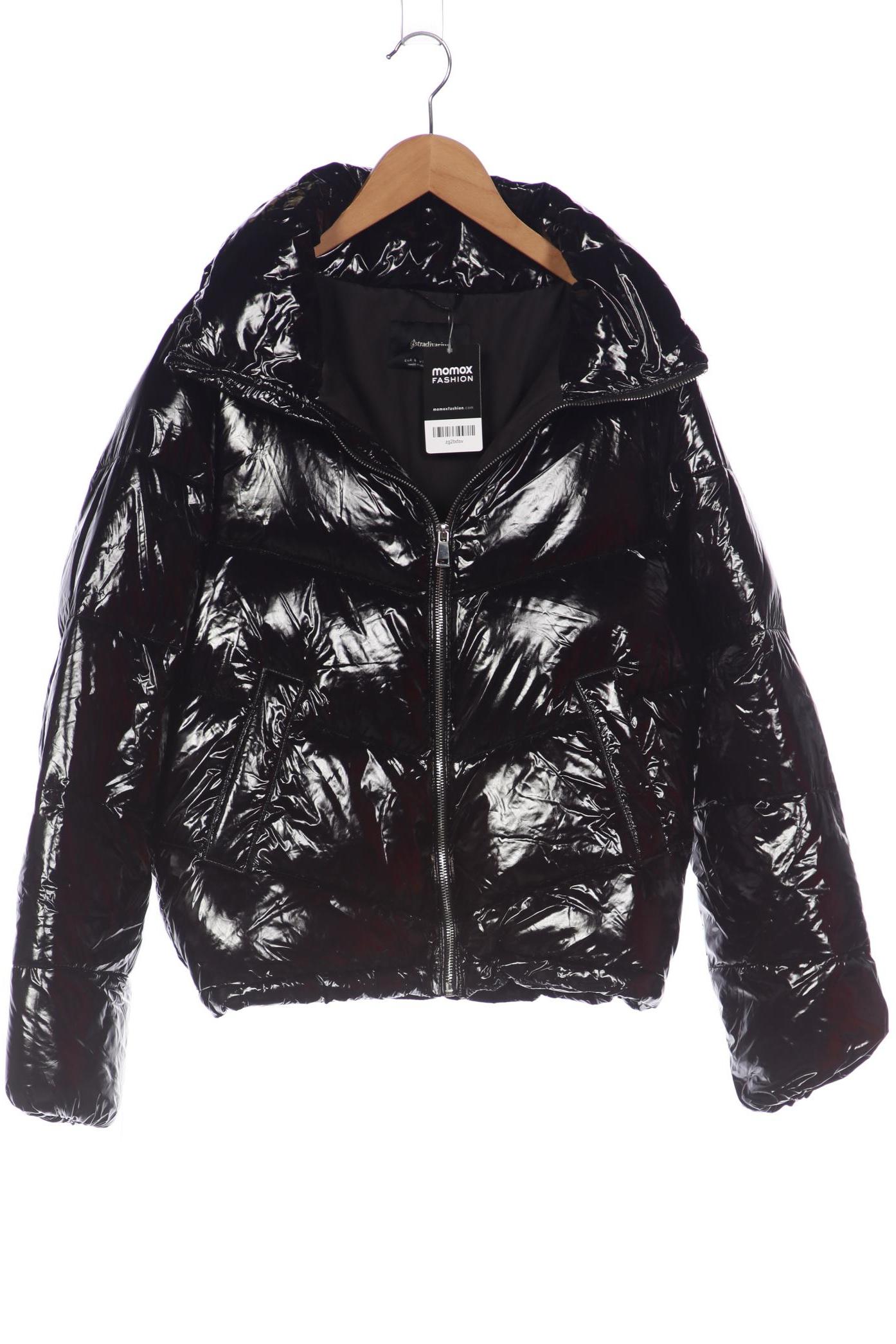 

Stradivarius Damen Jacke, schwarz, Gr. 36