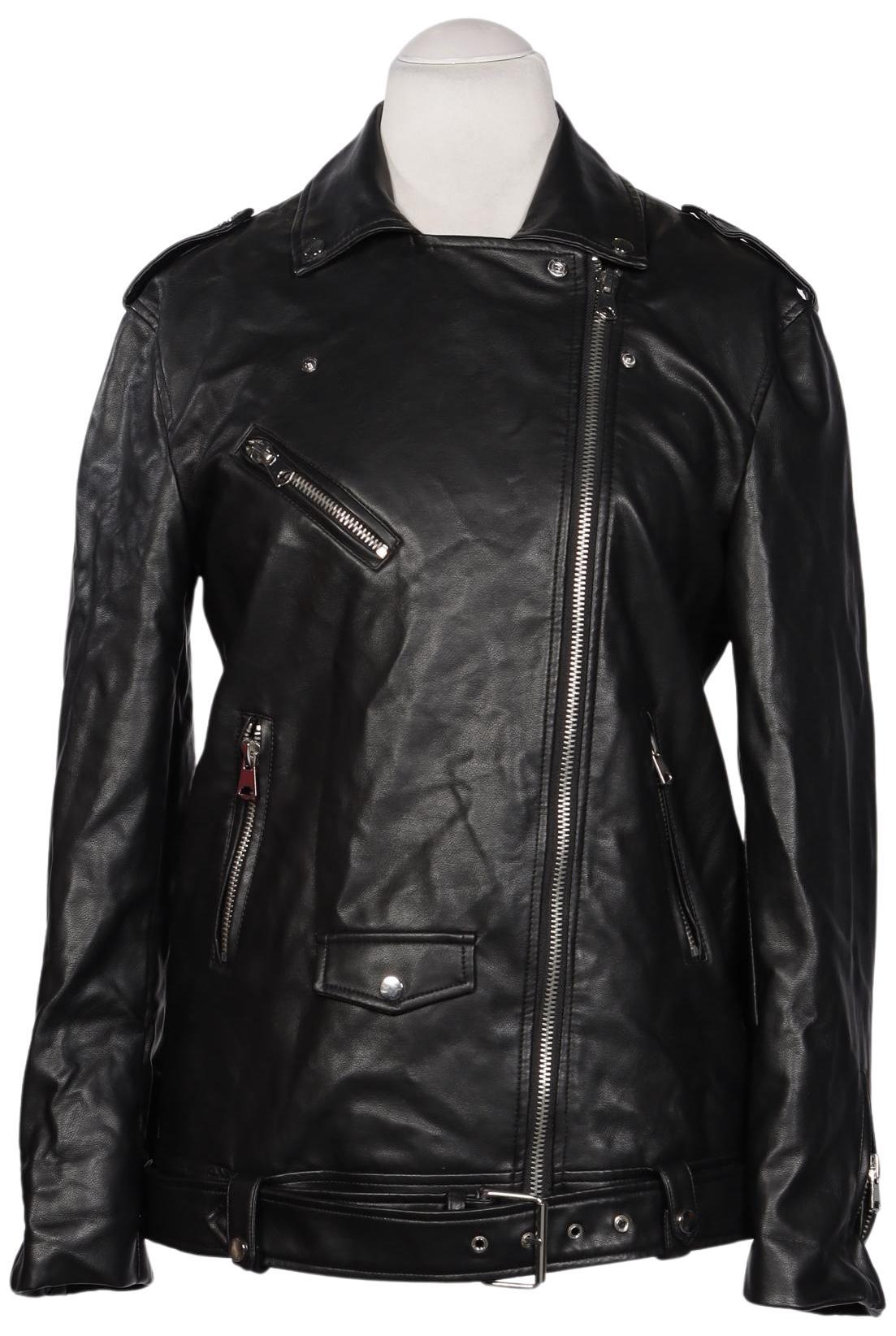 

Stradivarius Damen Jacke, schwarz, Gr. 38