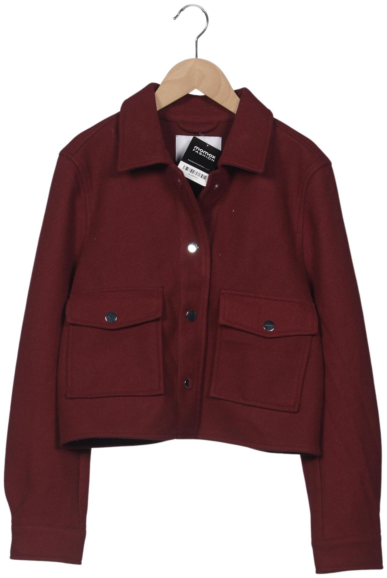 

Stradivarius Damen Jacke, bordeaux, Gr. 36