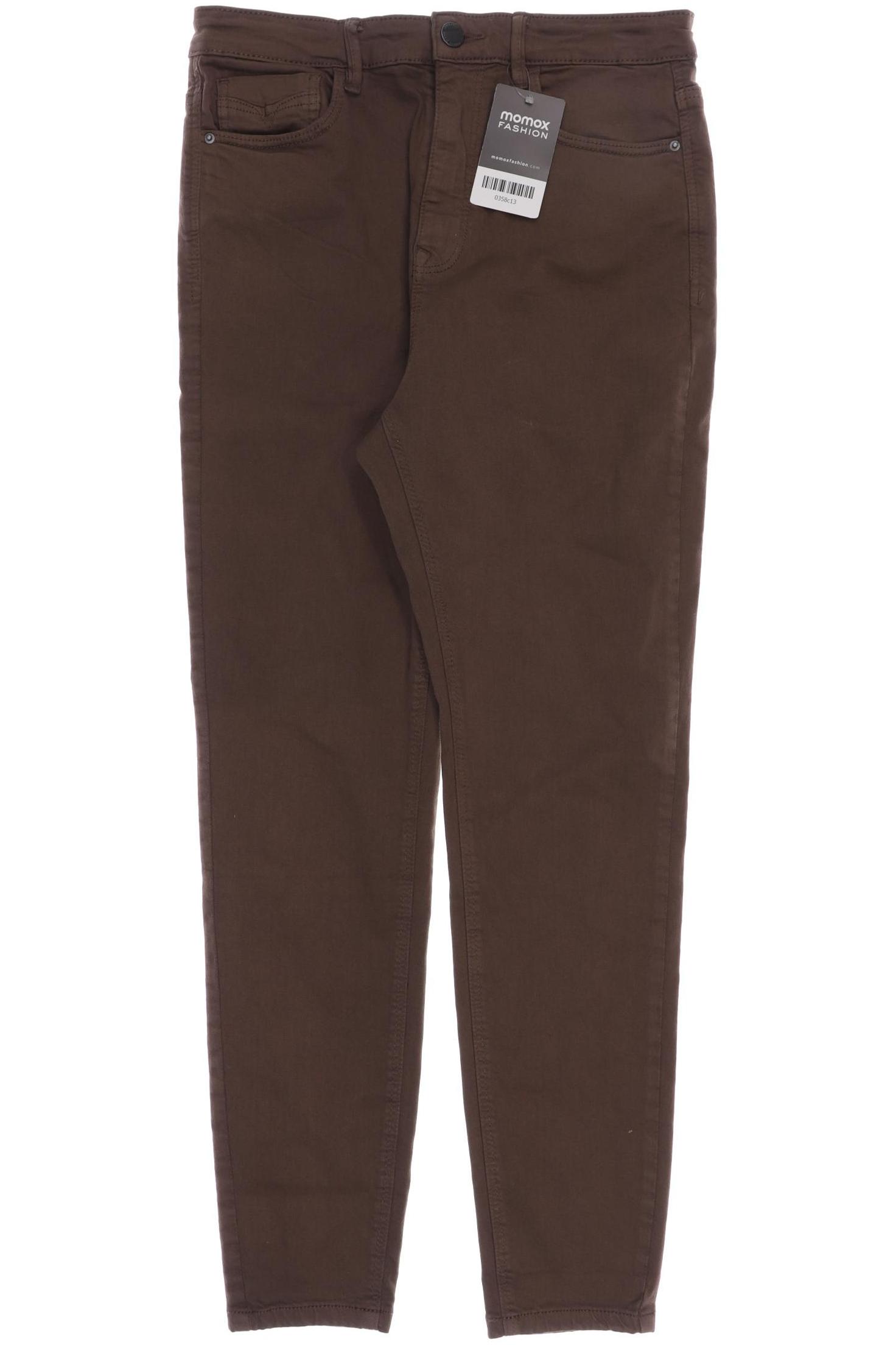 

Stradivarius Damen Jeans, braun, Gr. 40