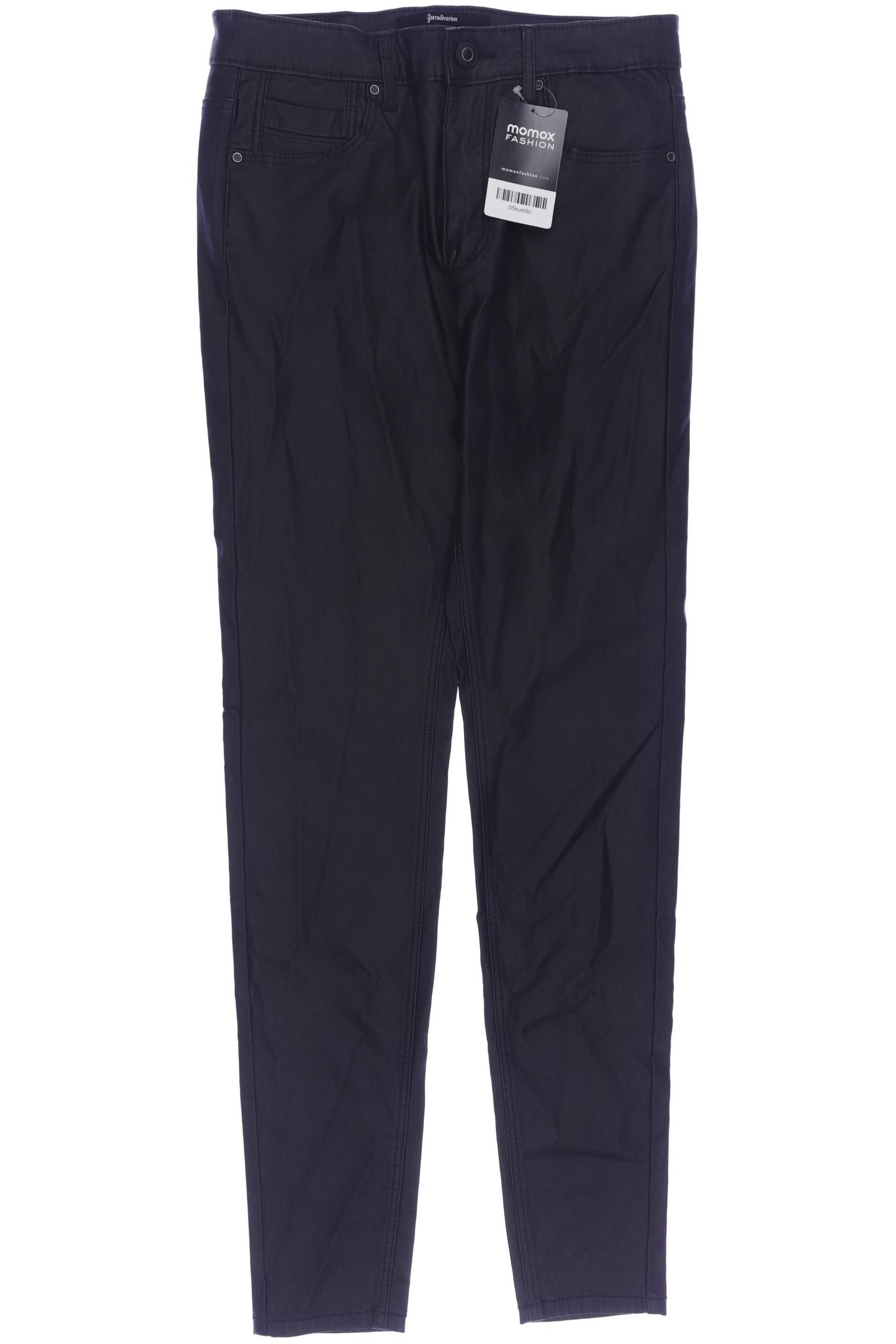 

Stradivarius Damen Jeans, schwarz, Gr. 38