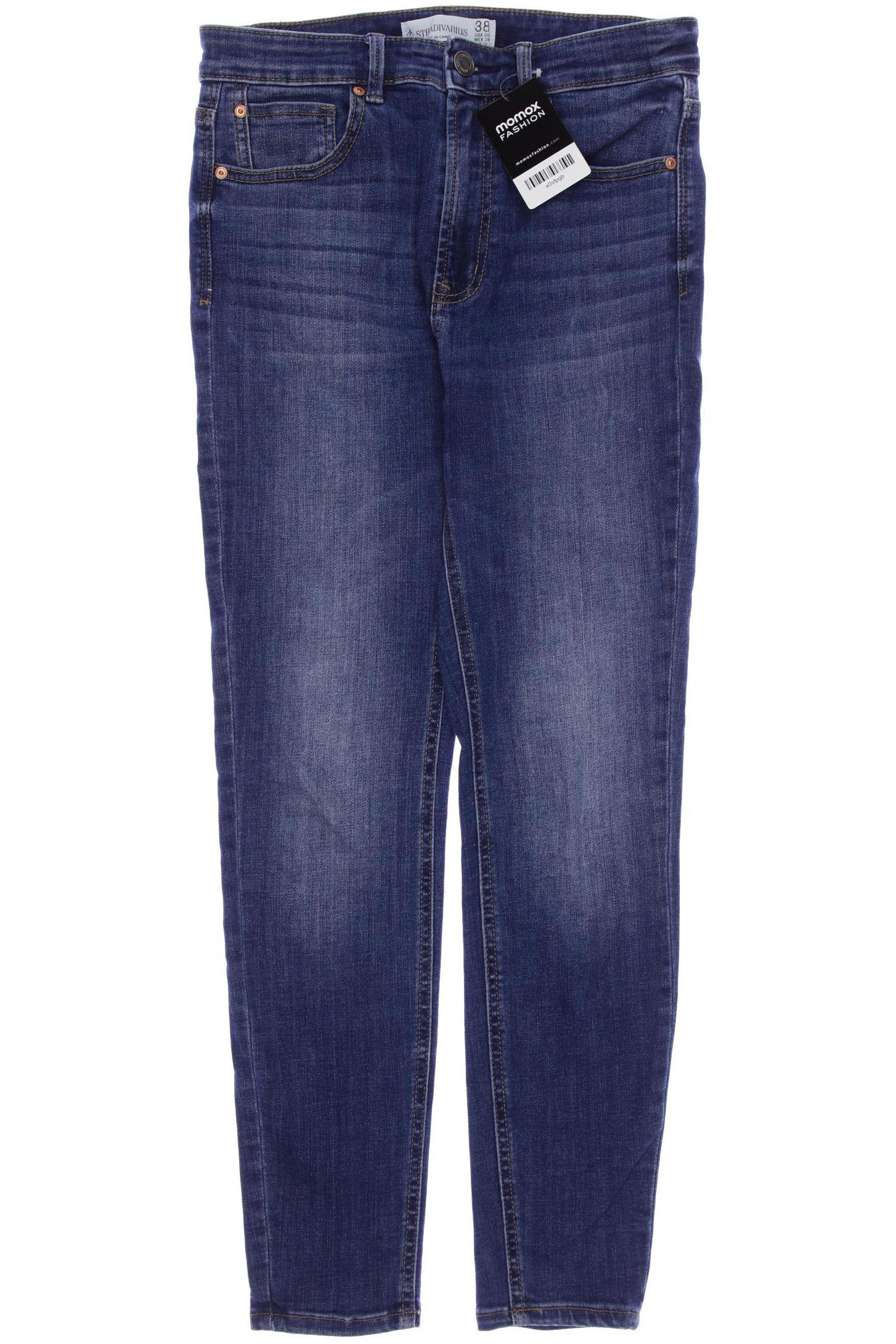 

Stradivarius Damen Jeans, marineblau, Gr. 38