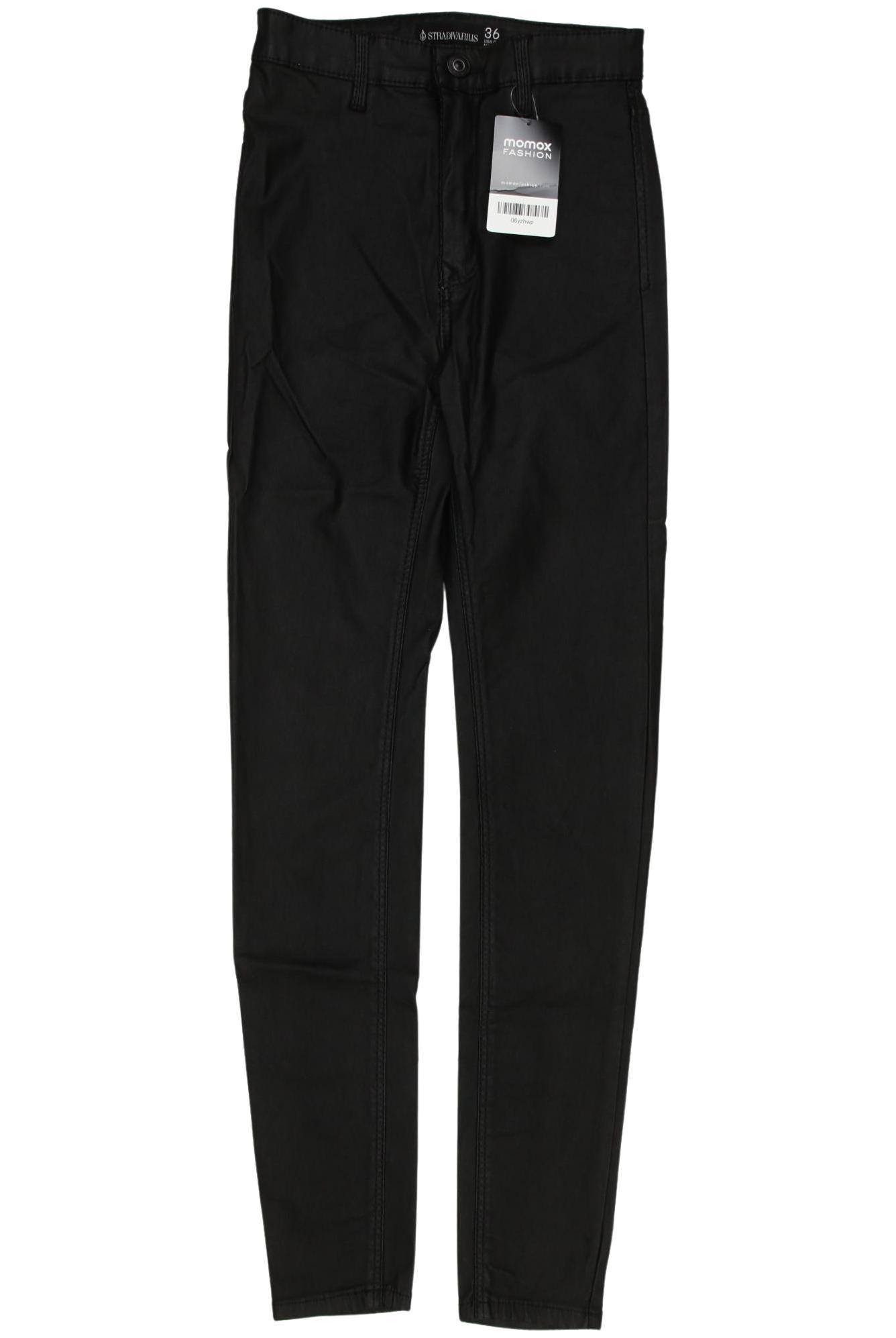 

Stradivarius Damen Jeans, schwarz, Gr. 36