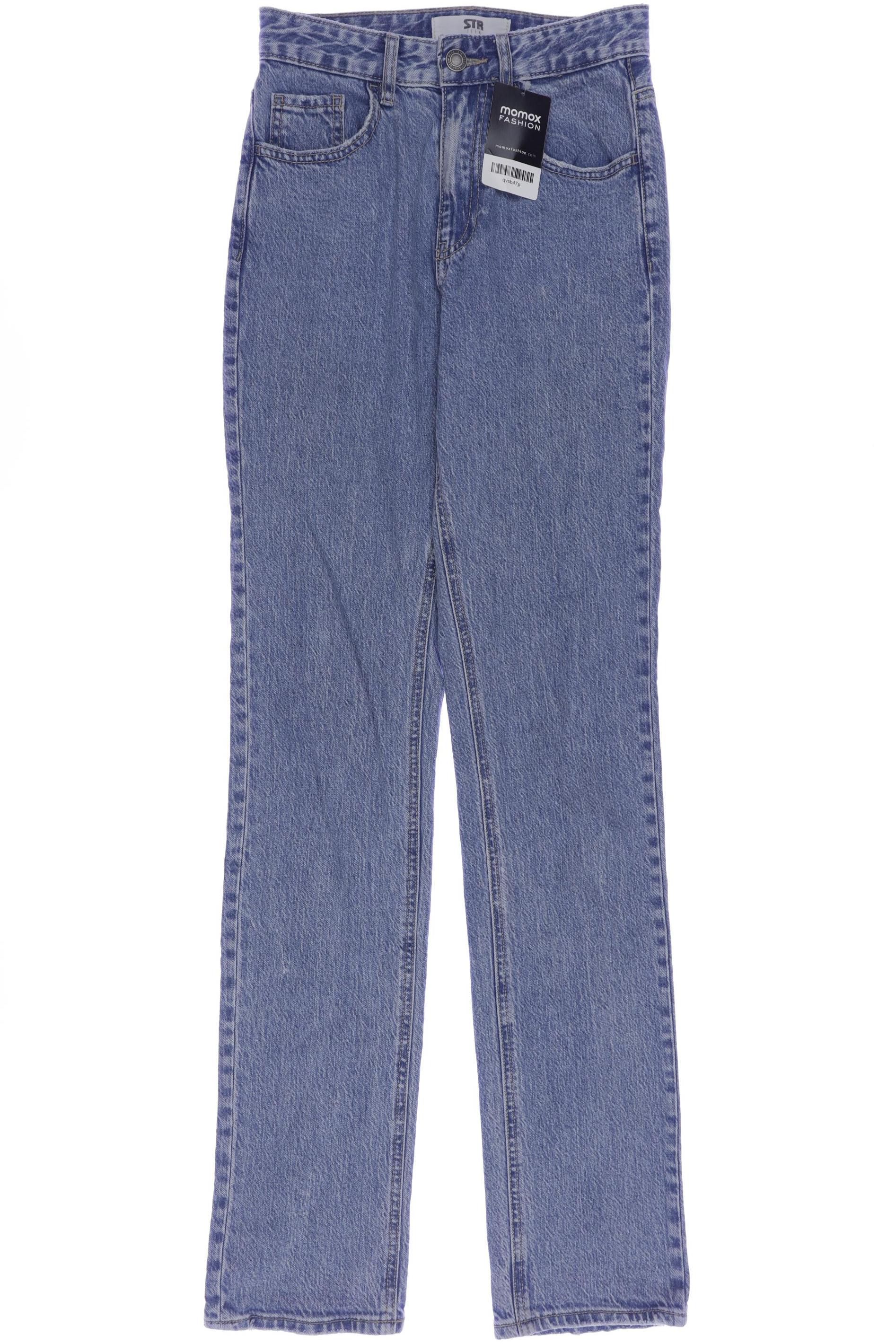 

Stradivarius Damen Jeans, blau, Gr. 34