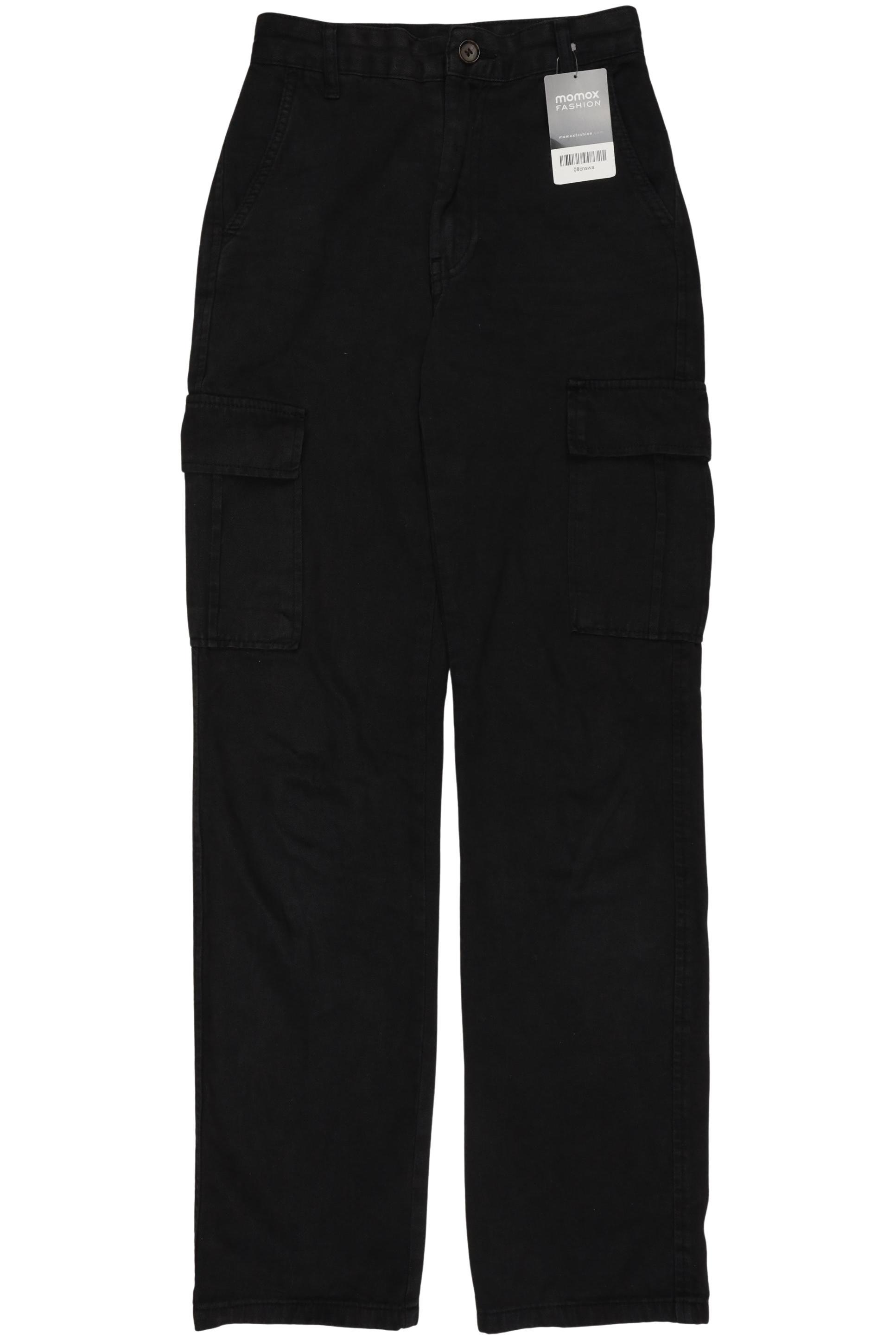 

Stradivarius Damen Jeans, schwarz, Gr. 32