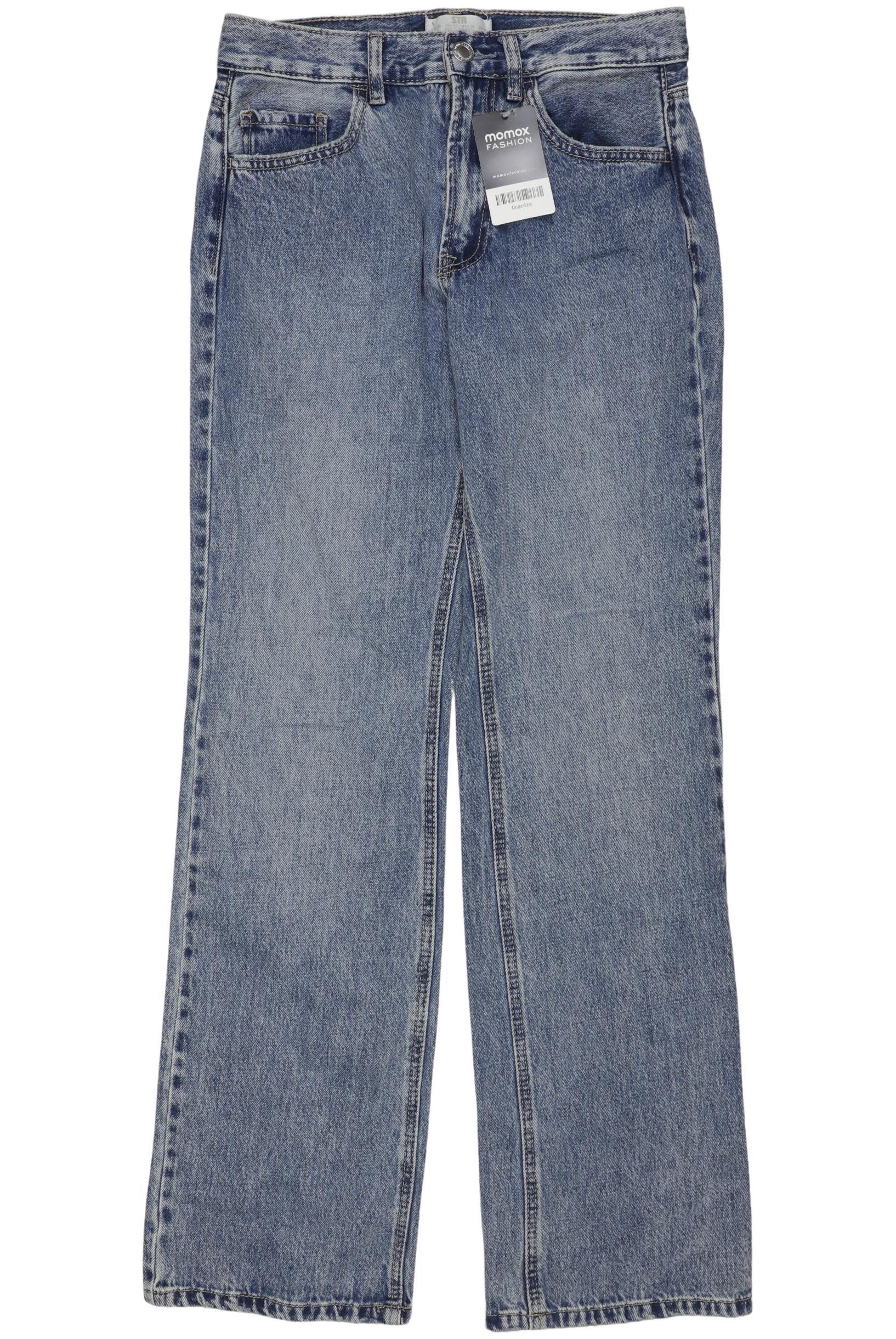 

Stradivarius Damen Jeans, blau, Gr. 36