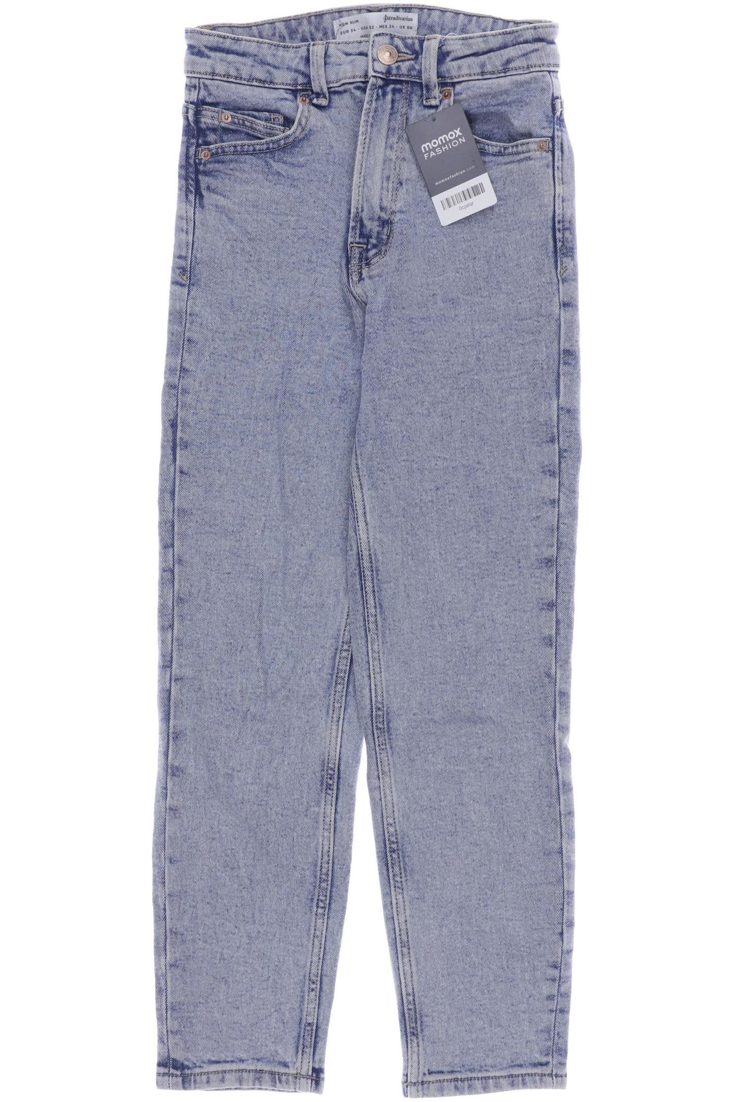 

Stradivarius Damen Jeans, blau