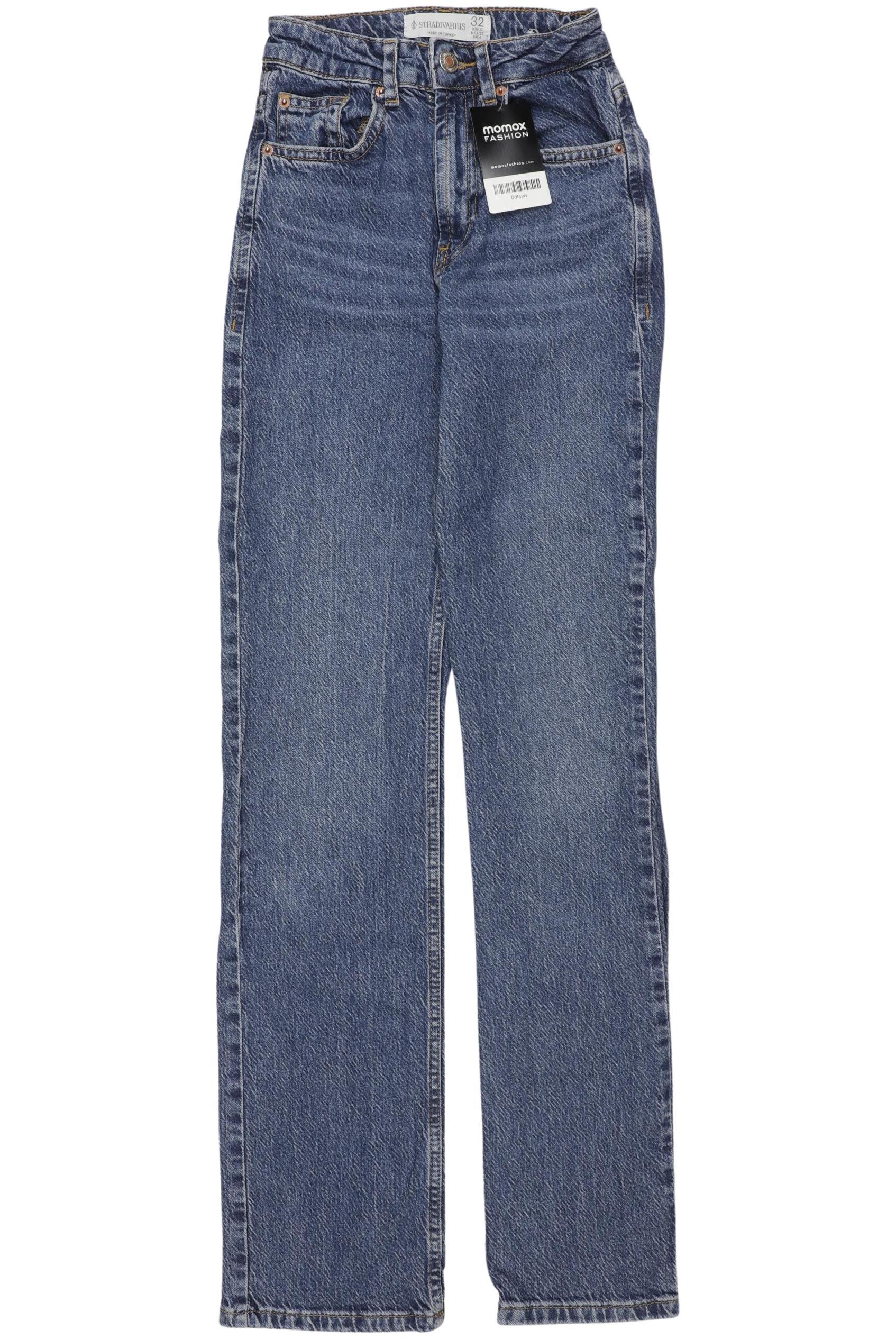 

Stradivarius Damen Jeans, blau, Gr. 32