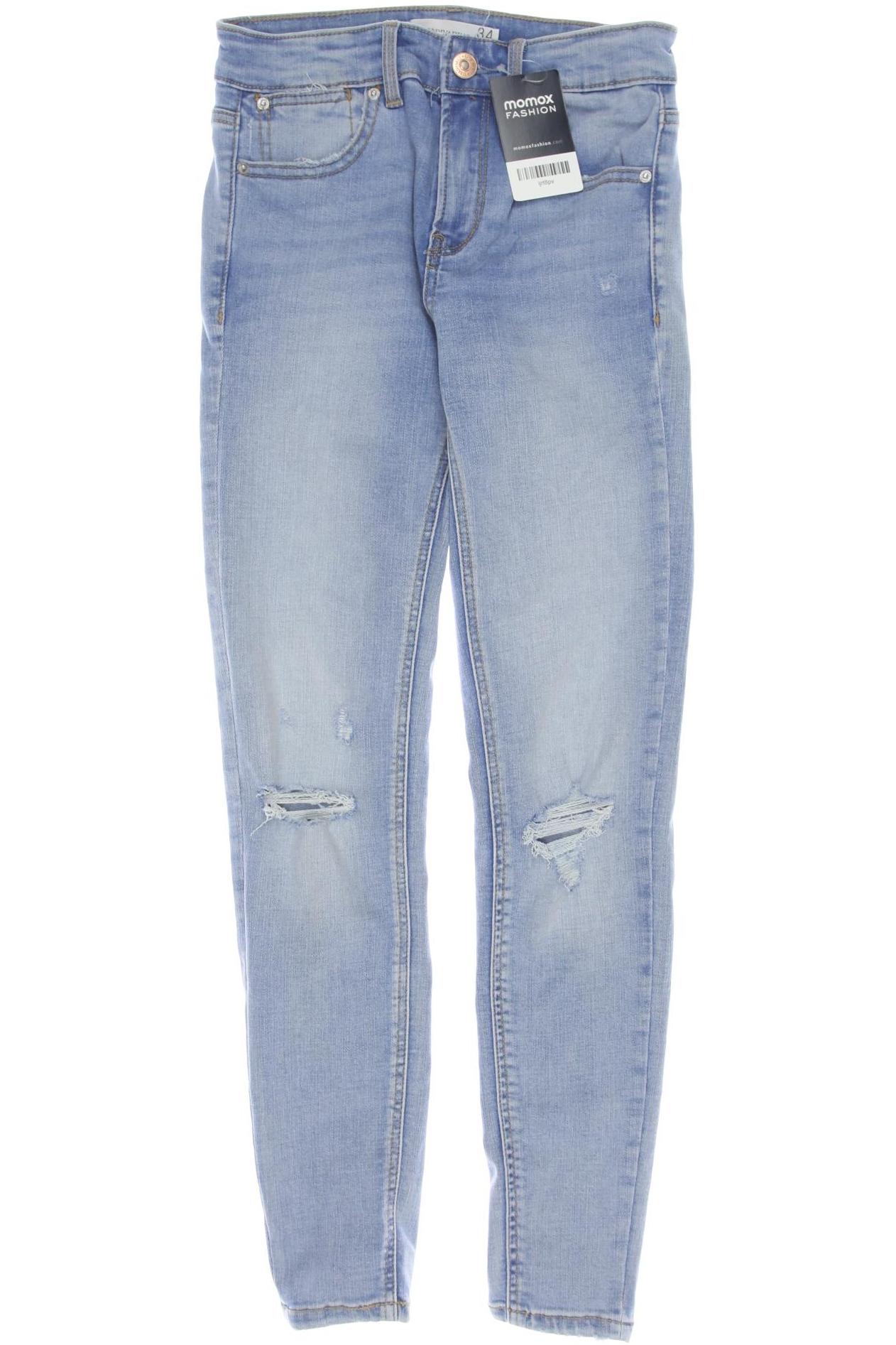 

Stradivarius Damen Jeans, hellblau, Gr. 34
