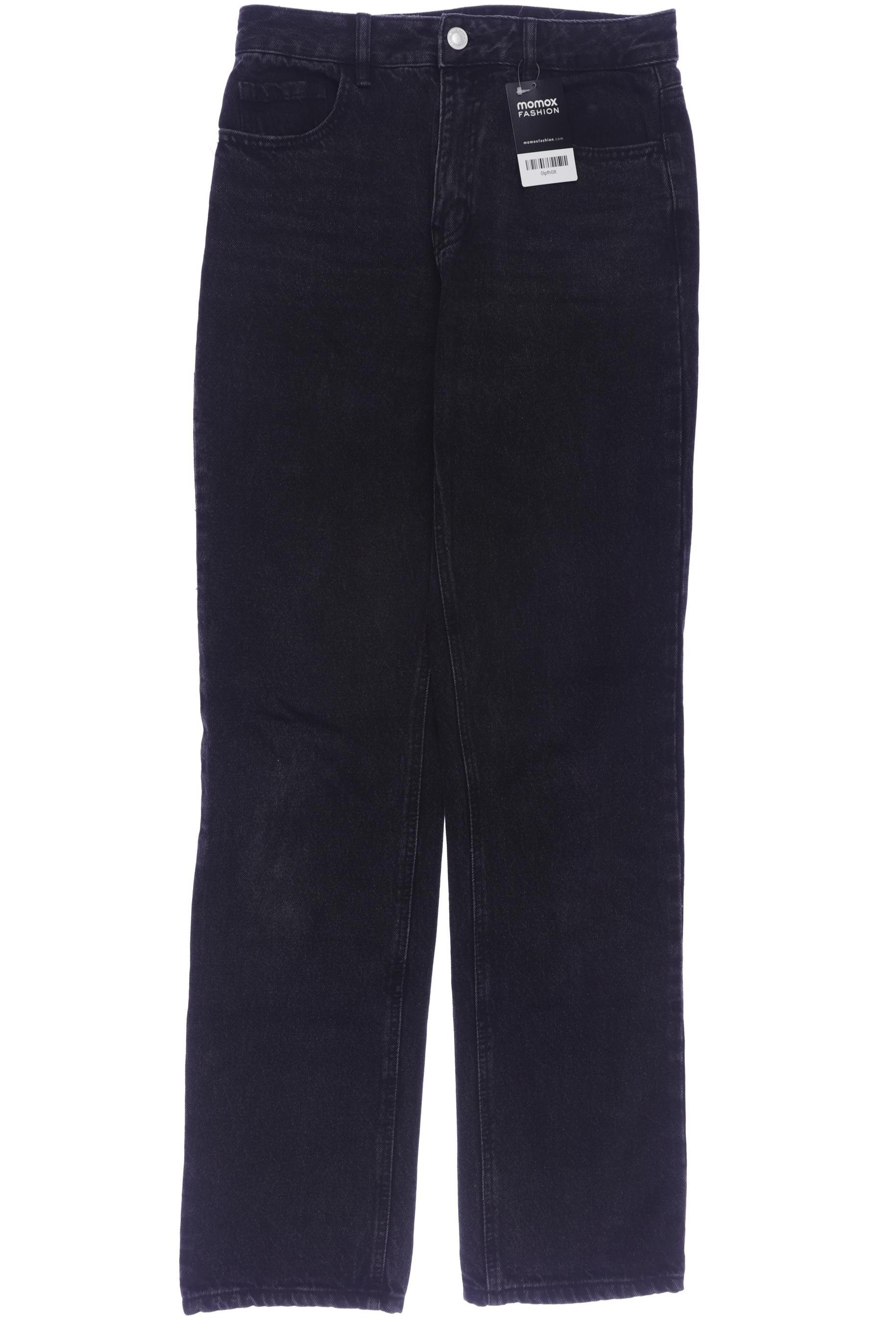 

Stradivarius Damen Jeans, schwarz, Gr. 38