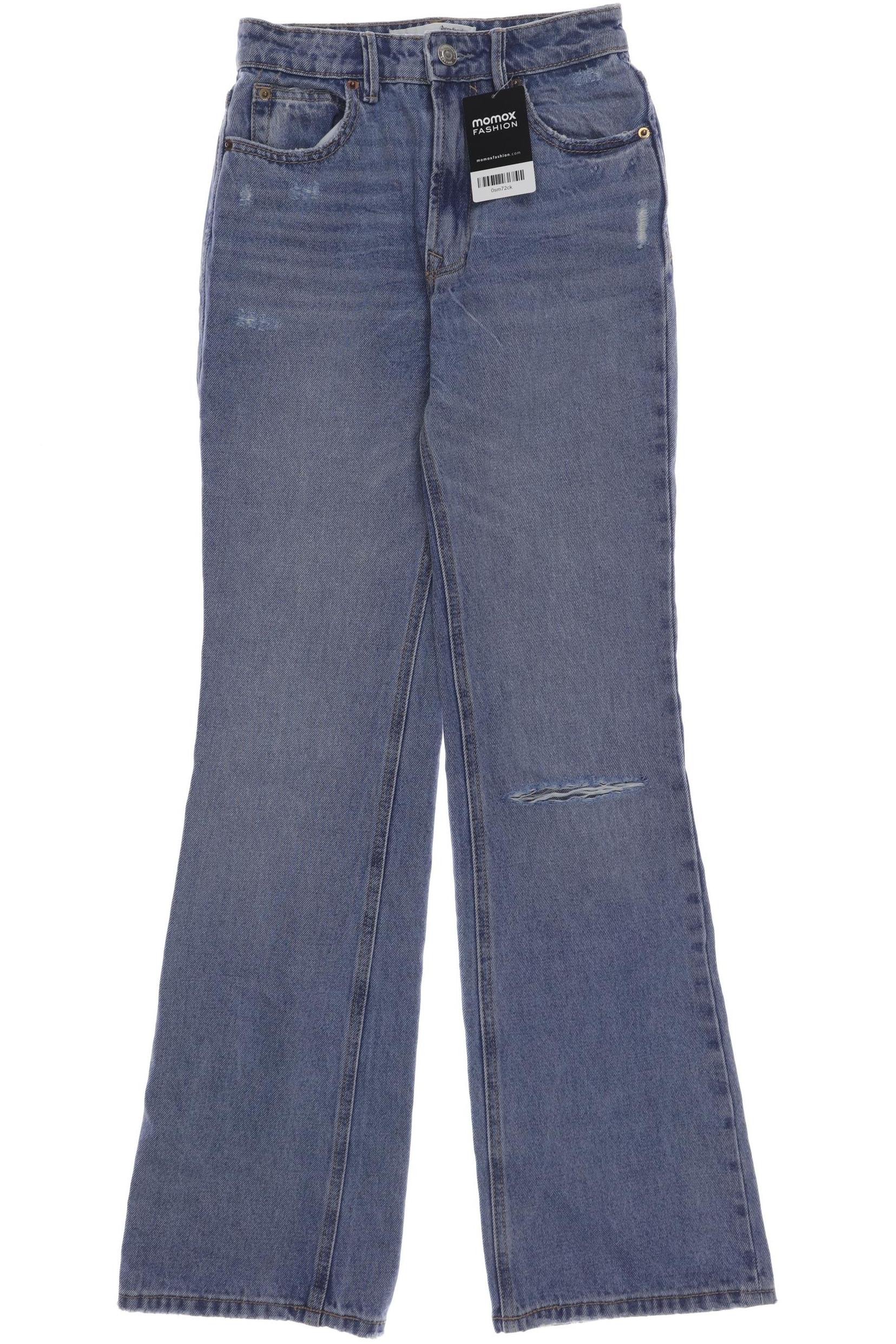 

Stradivarius Damen Jeans, blau