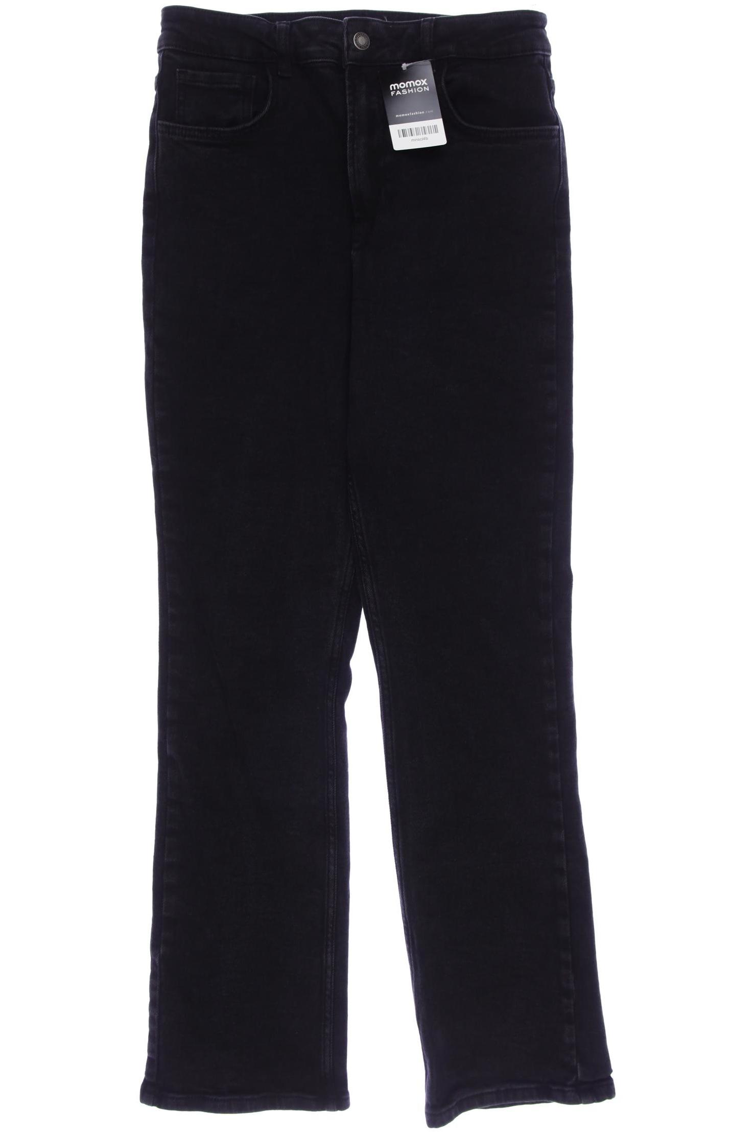 

Stradivarius Damen Jeans, schwarz, Gr. 42