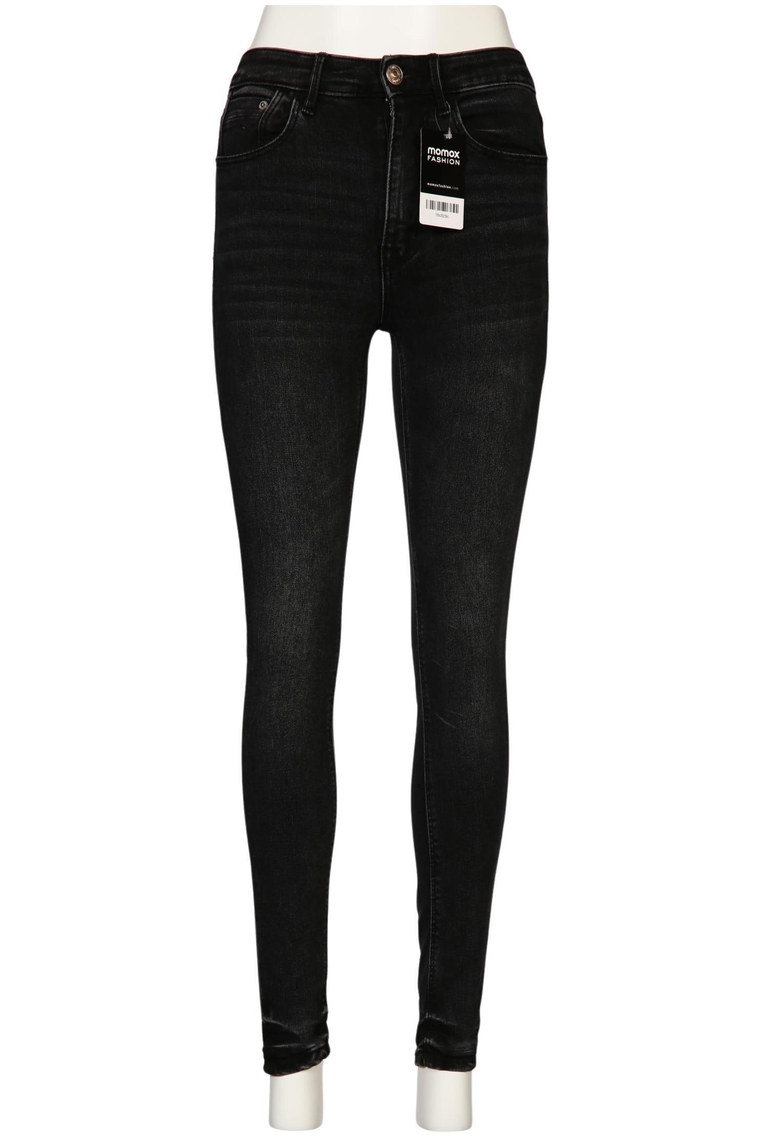 

Stradivarius Damen Jeans, schwarz, Gr. 36