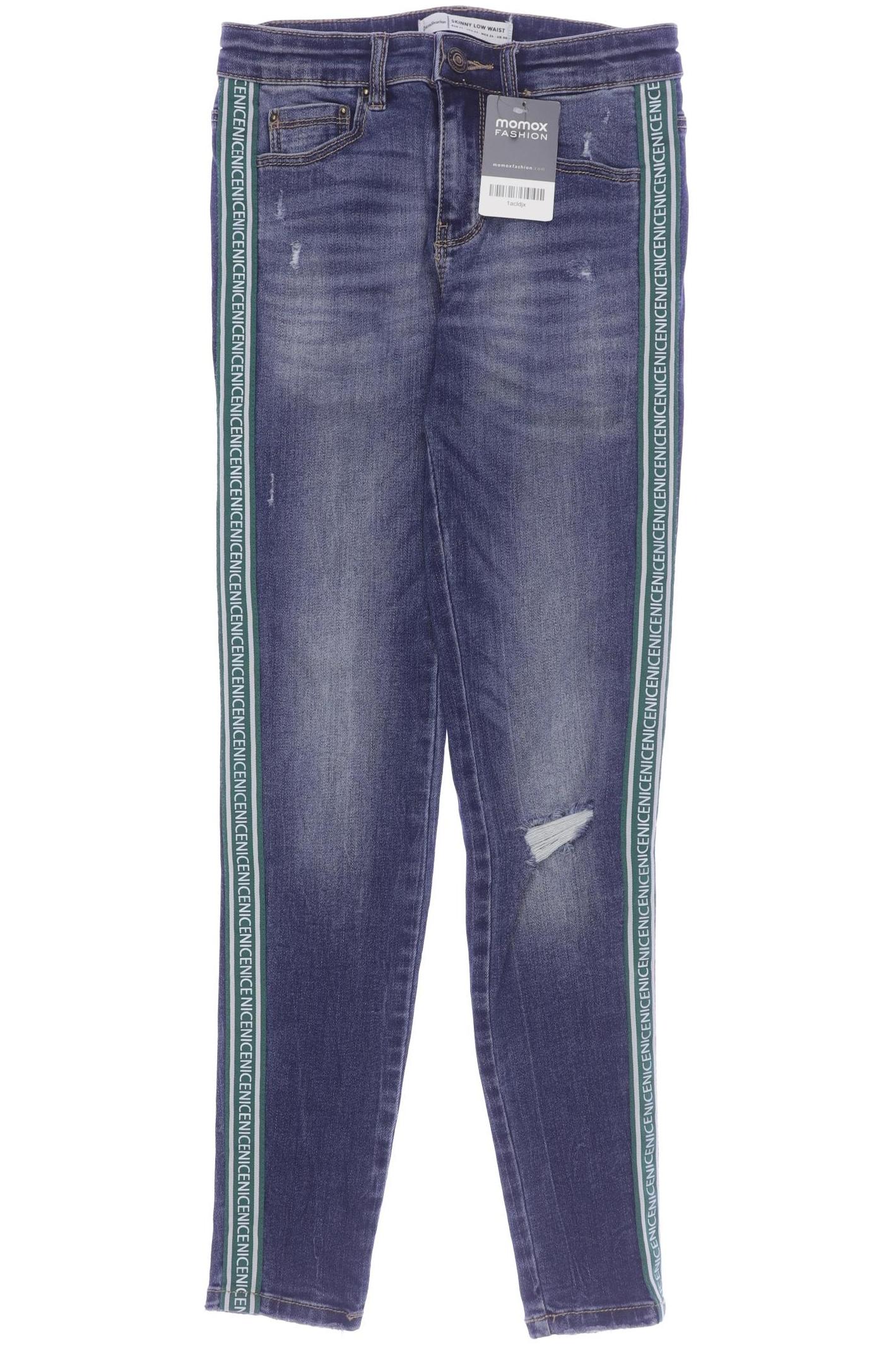 

Stradivarius Damen Jeans, blau, Gr. 34