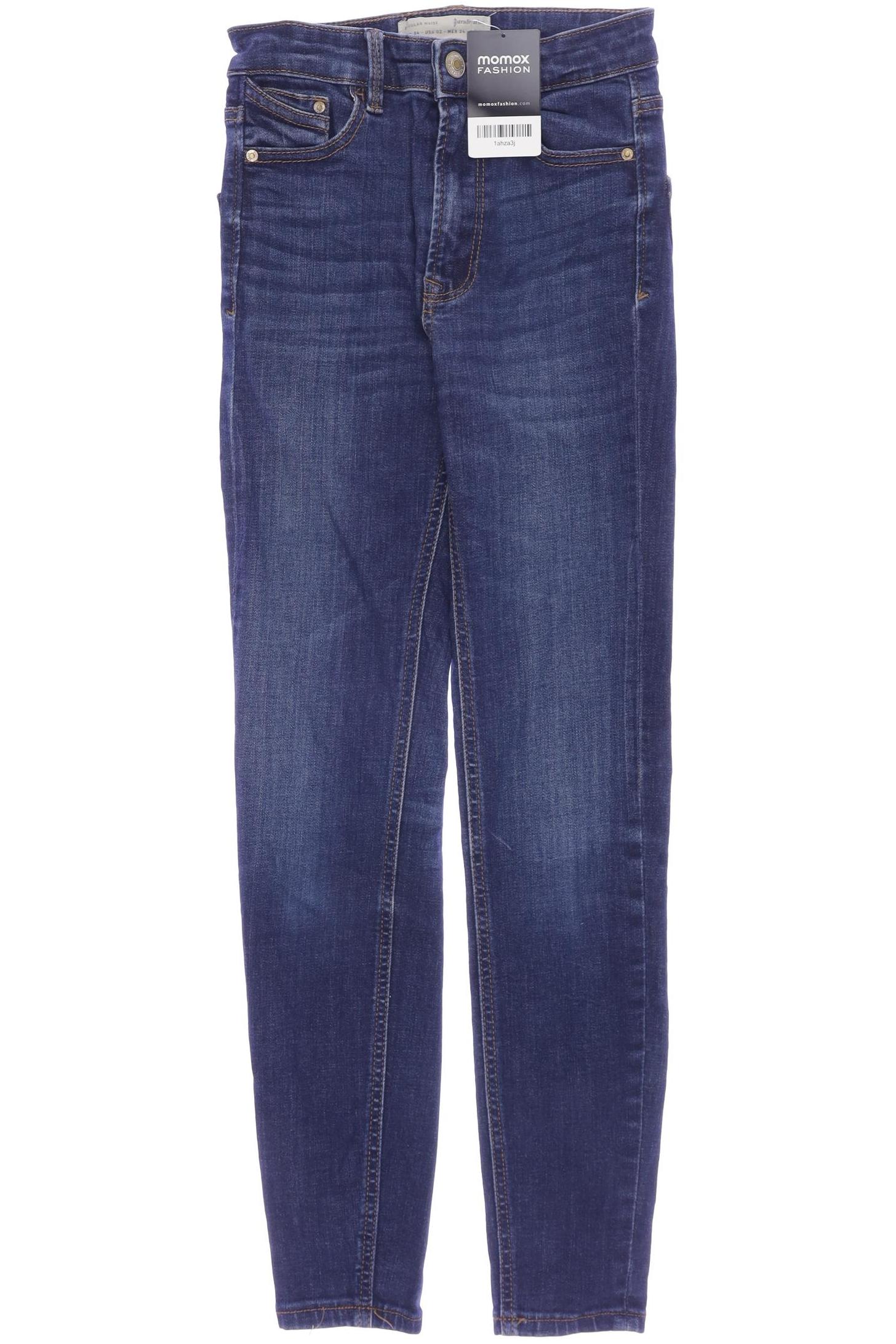 

Stradivarius Damen Jeans, marineblau, Gr. 34