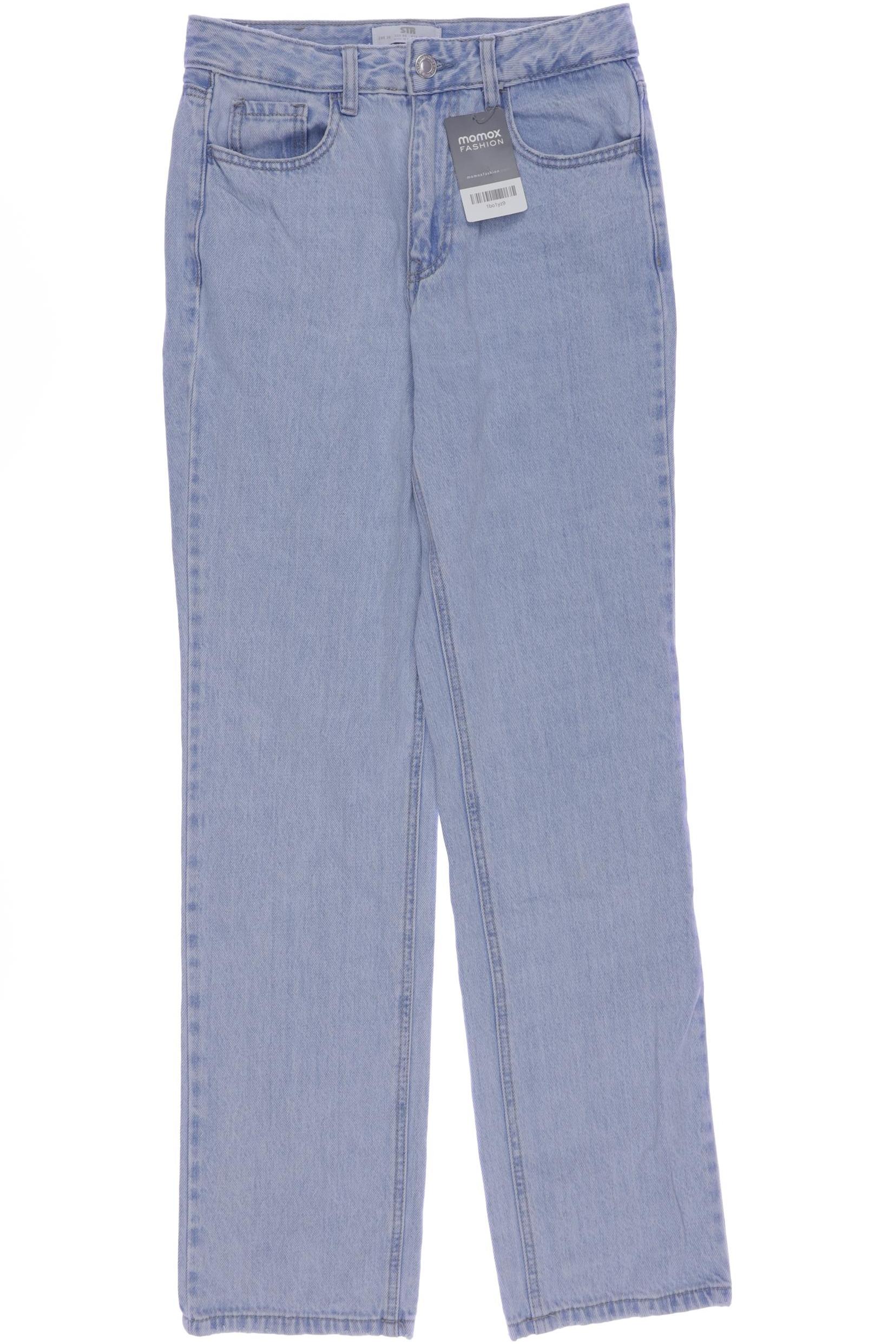 

Stradivarius Damen Jeans, blau, Gr. 36