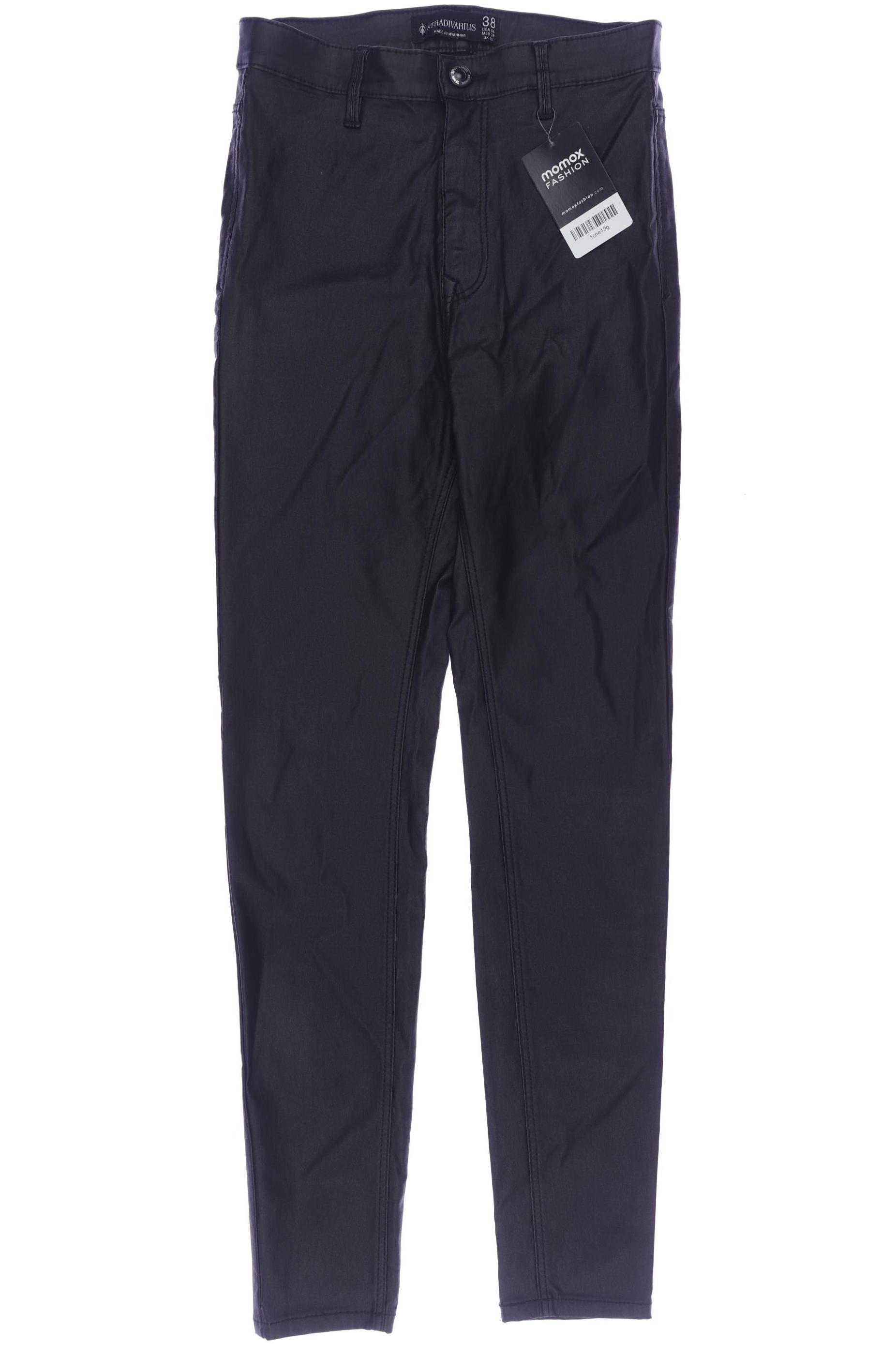 

Stradivarius Damen Jeans, schwarz, Gr. 38