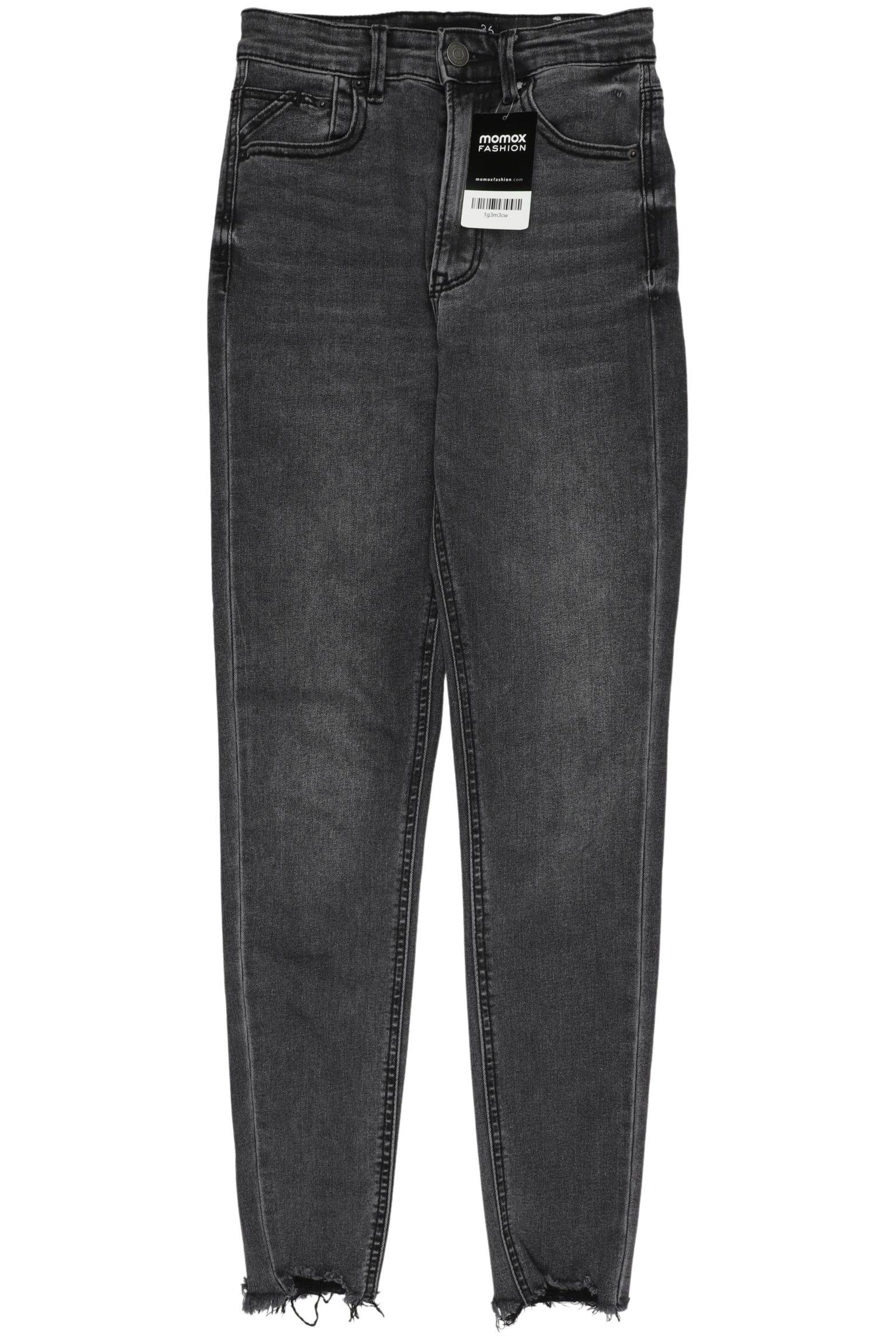 

Stradivarius Damen Jeans, grau, Gr. 36