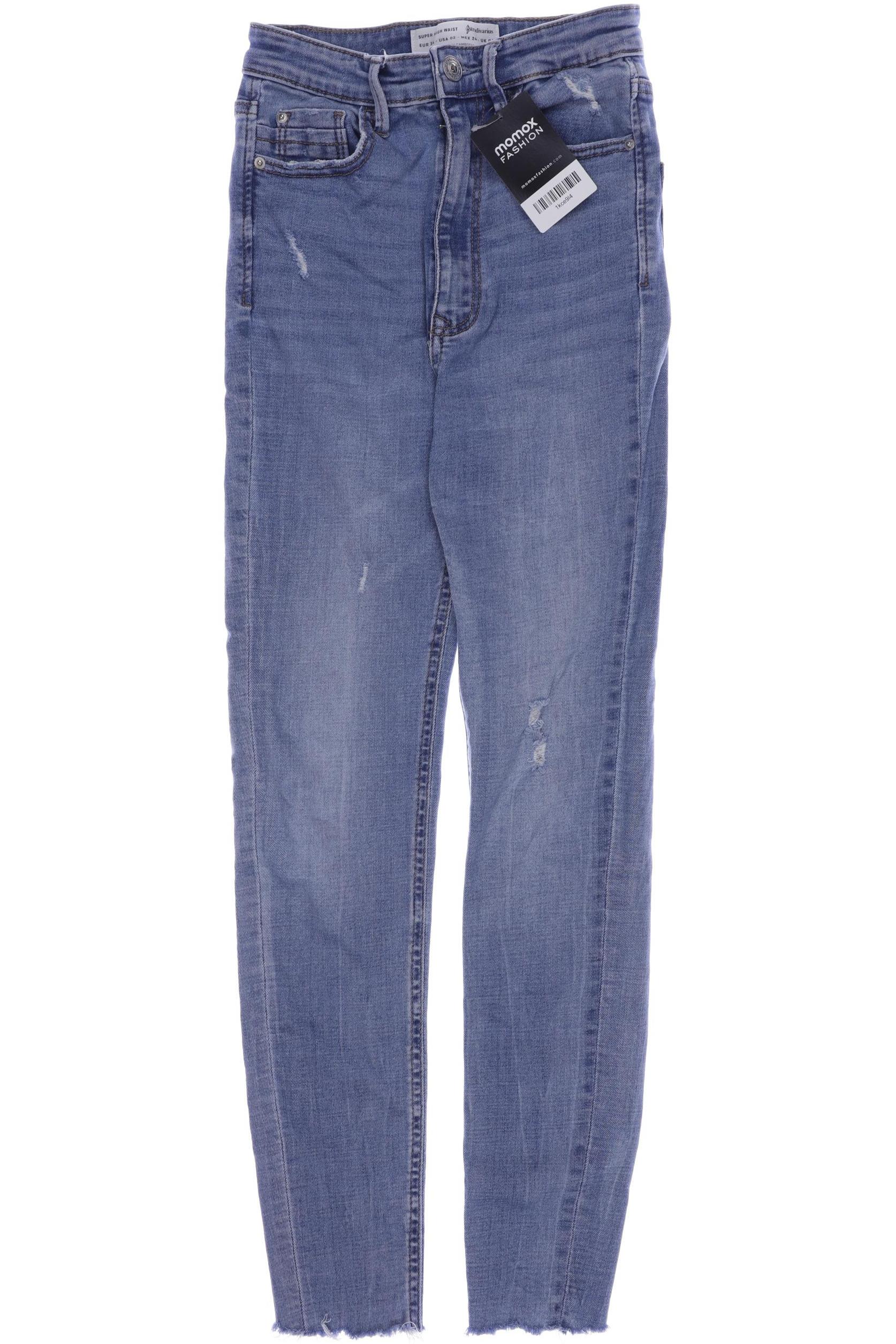 

Stradivarius Damen Jeans, blau