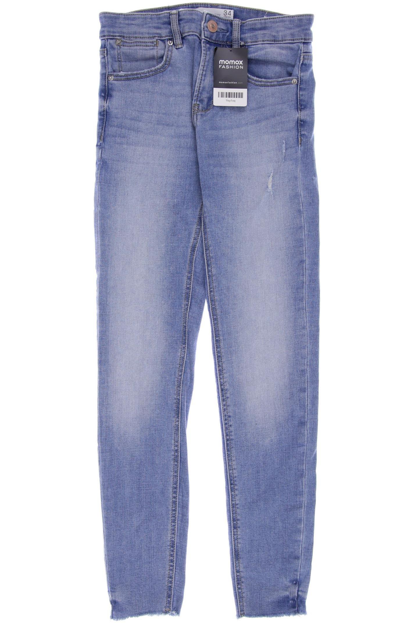 

Stradivarius Damen Jeans, blau