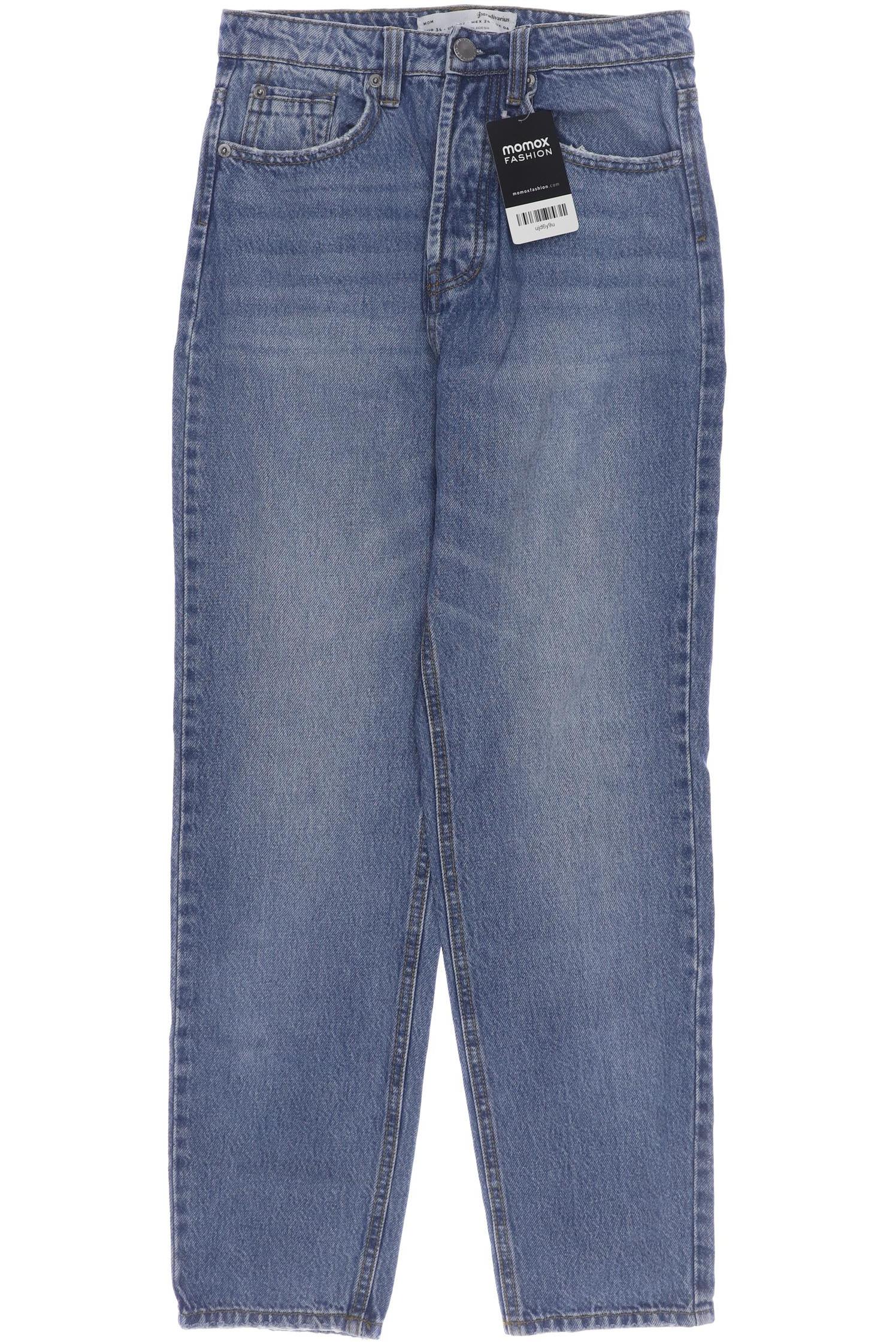 

Stradivarius Damen Jeans, blau, Gr. 34