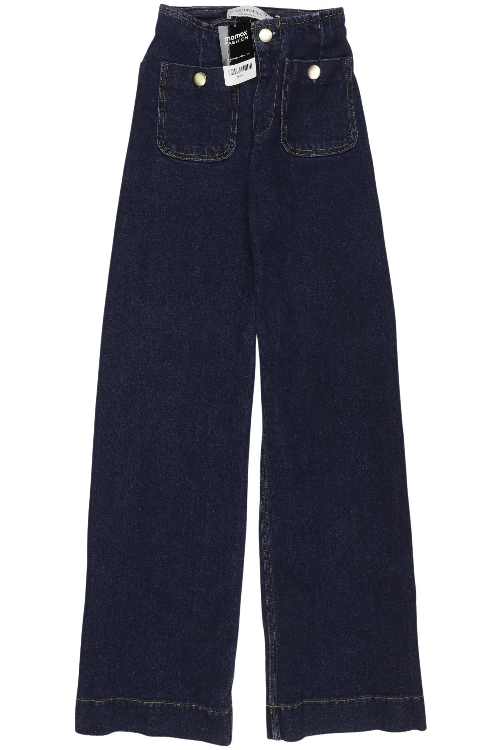 

Stradivarius Damen Jeans, marineblau, Gr. 32