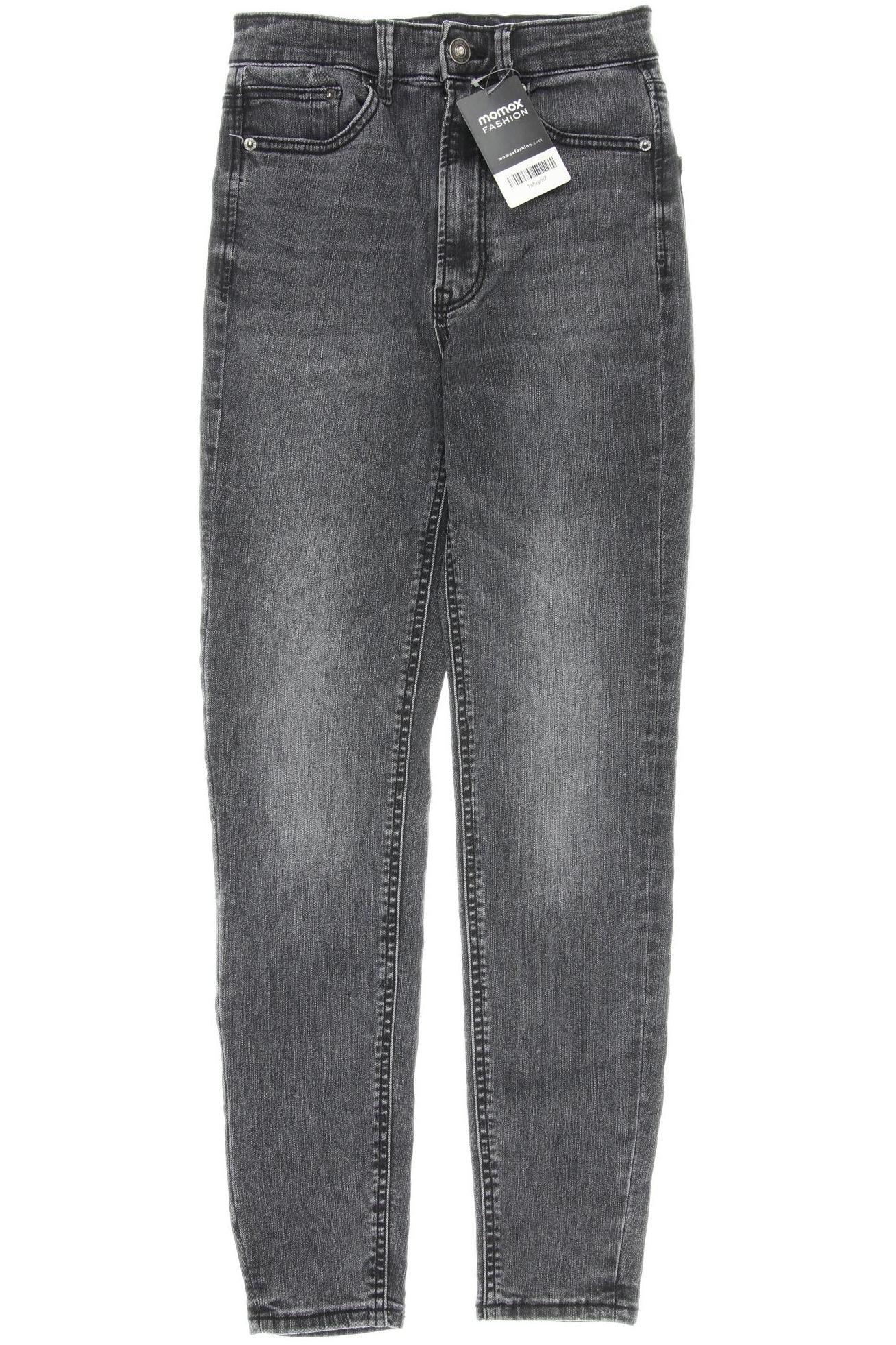 

Stradivarius Damen Jeans, schwarz, Gr. 34
