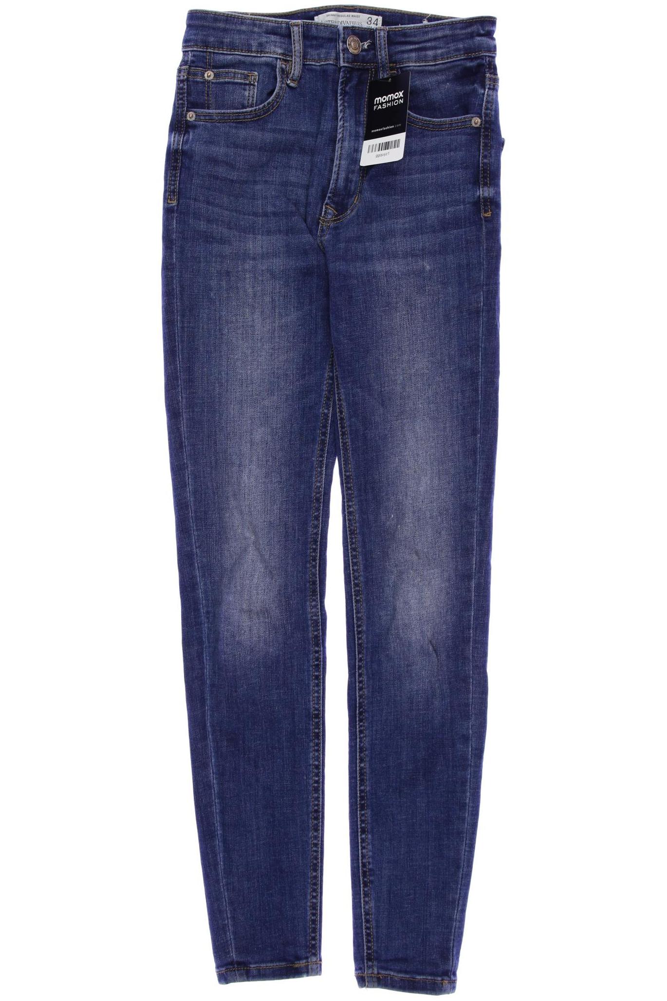 

Stradivarius Damen Jeans, blau, Gr. 34