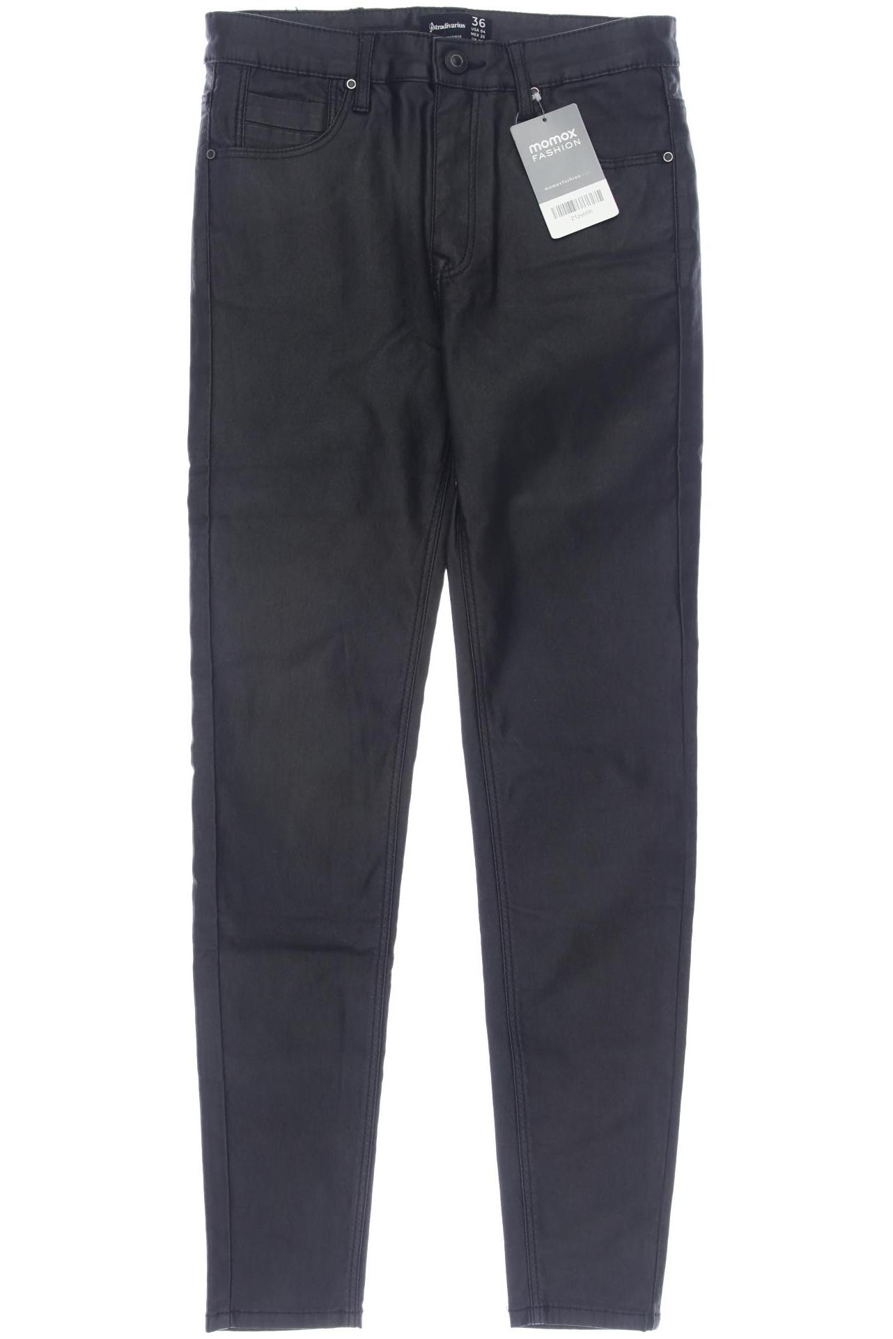 

Stradivarius Damen Jeans, schwarz, Gr. 36