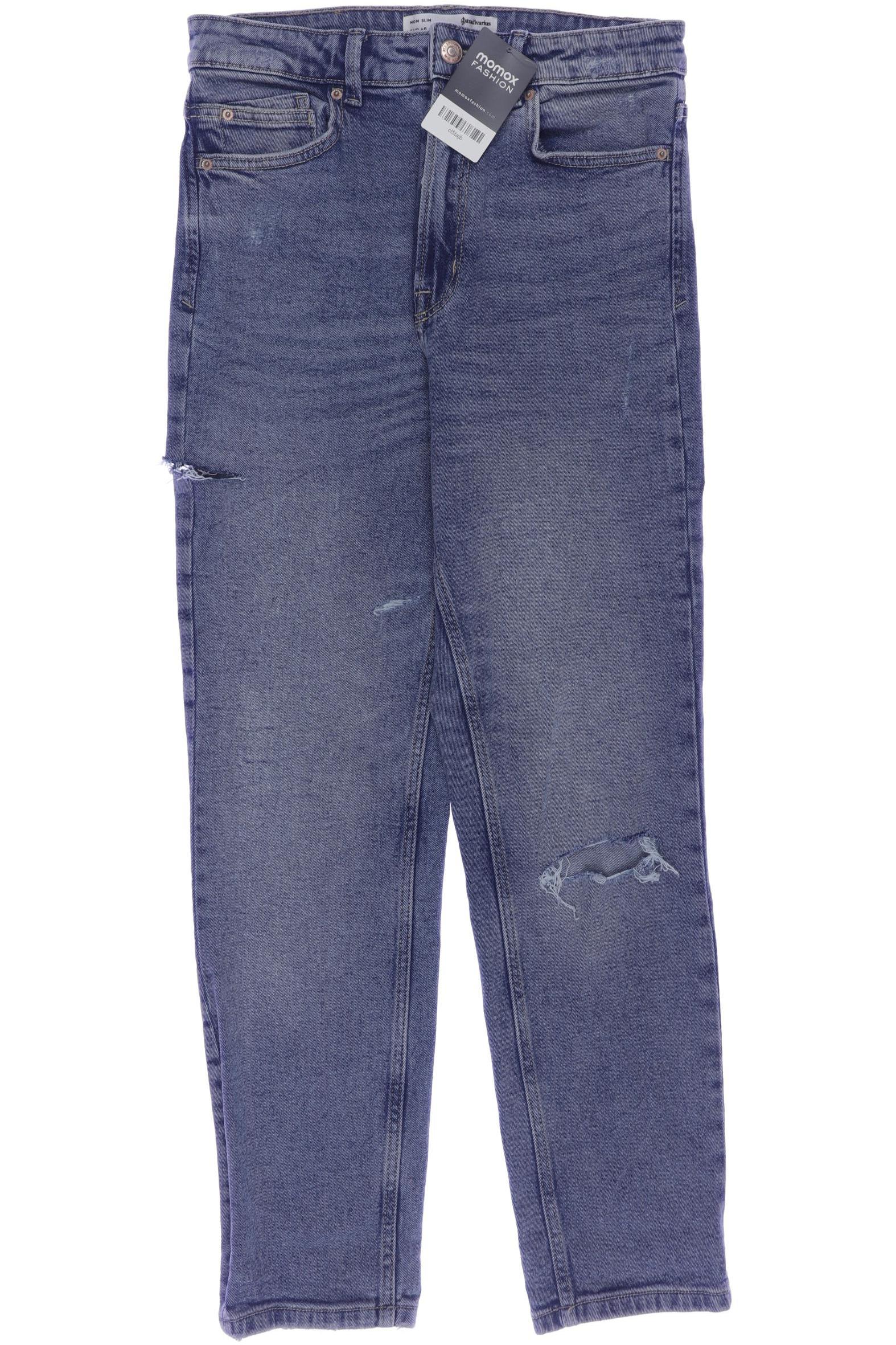 

Stradivarius Damen Jeans, blau, Gr. 40