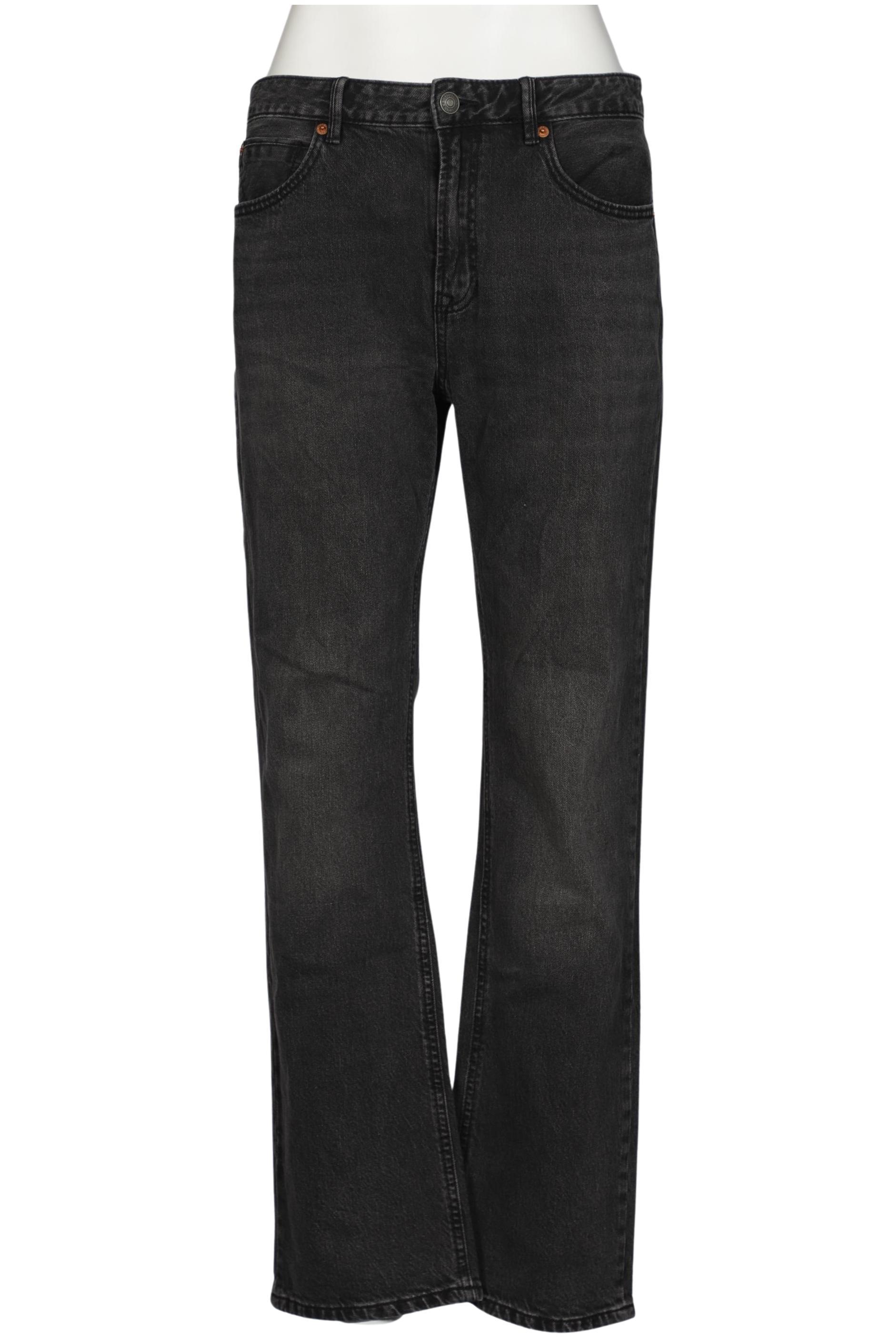 

Stradivarius Damen Jeans, schwarz, Gr. 42