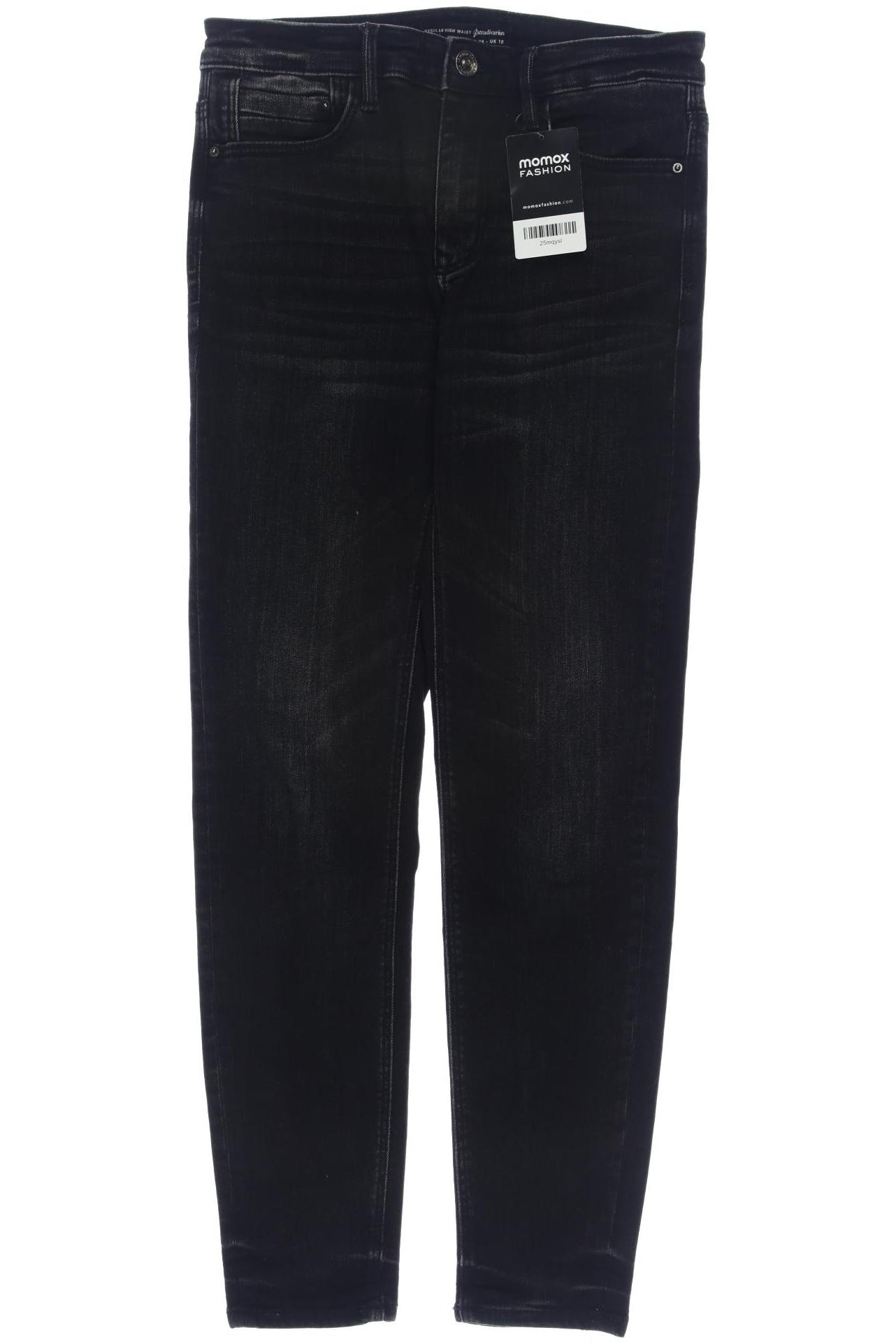 

Stradivarius Damen Jeans, schwarz, Gr. 38