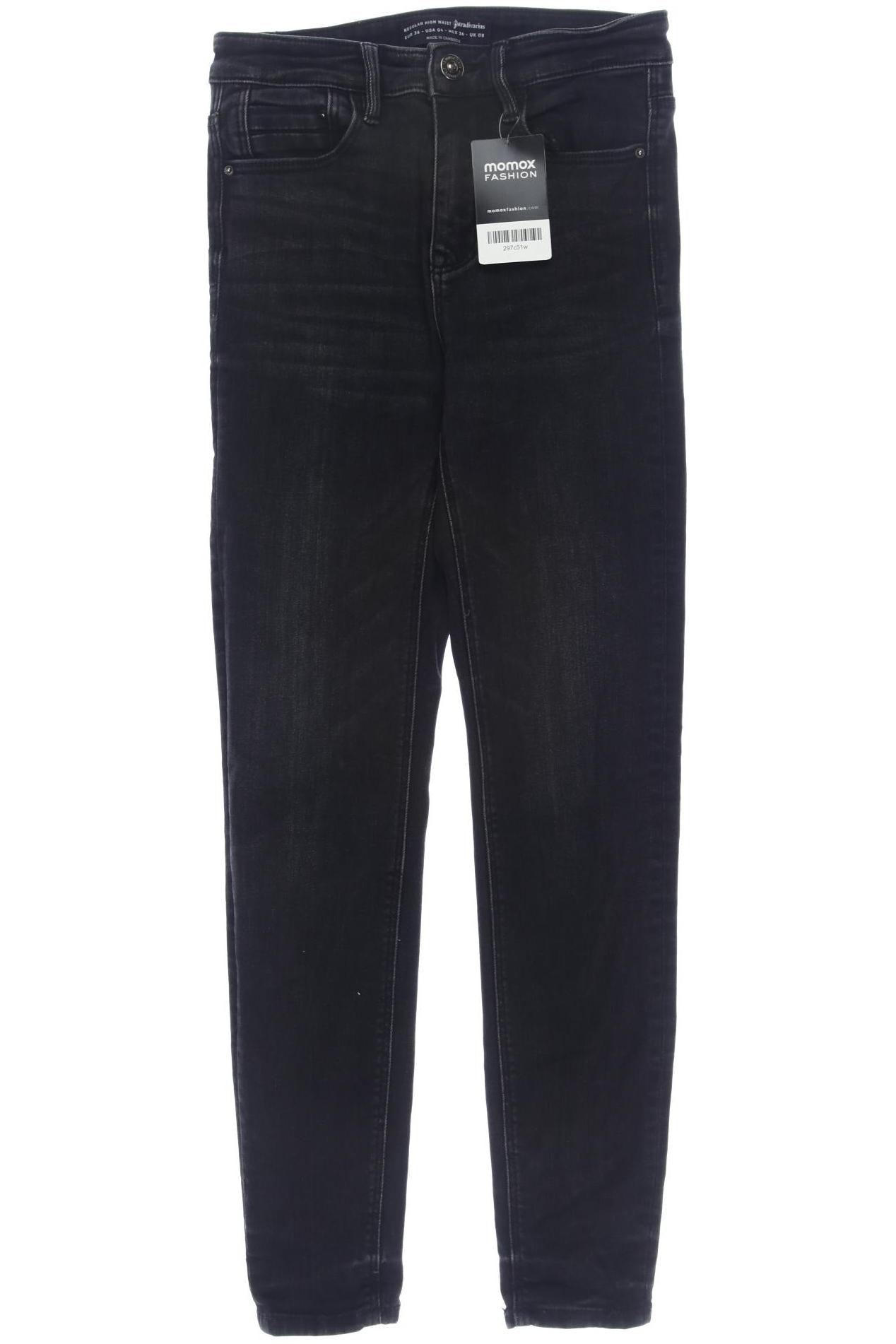 

Stradivarius Damen Jeans, schwarz, Gr. 36