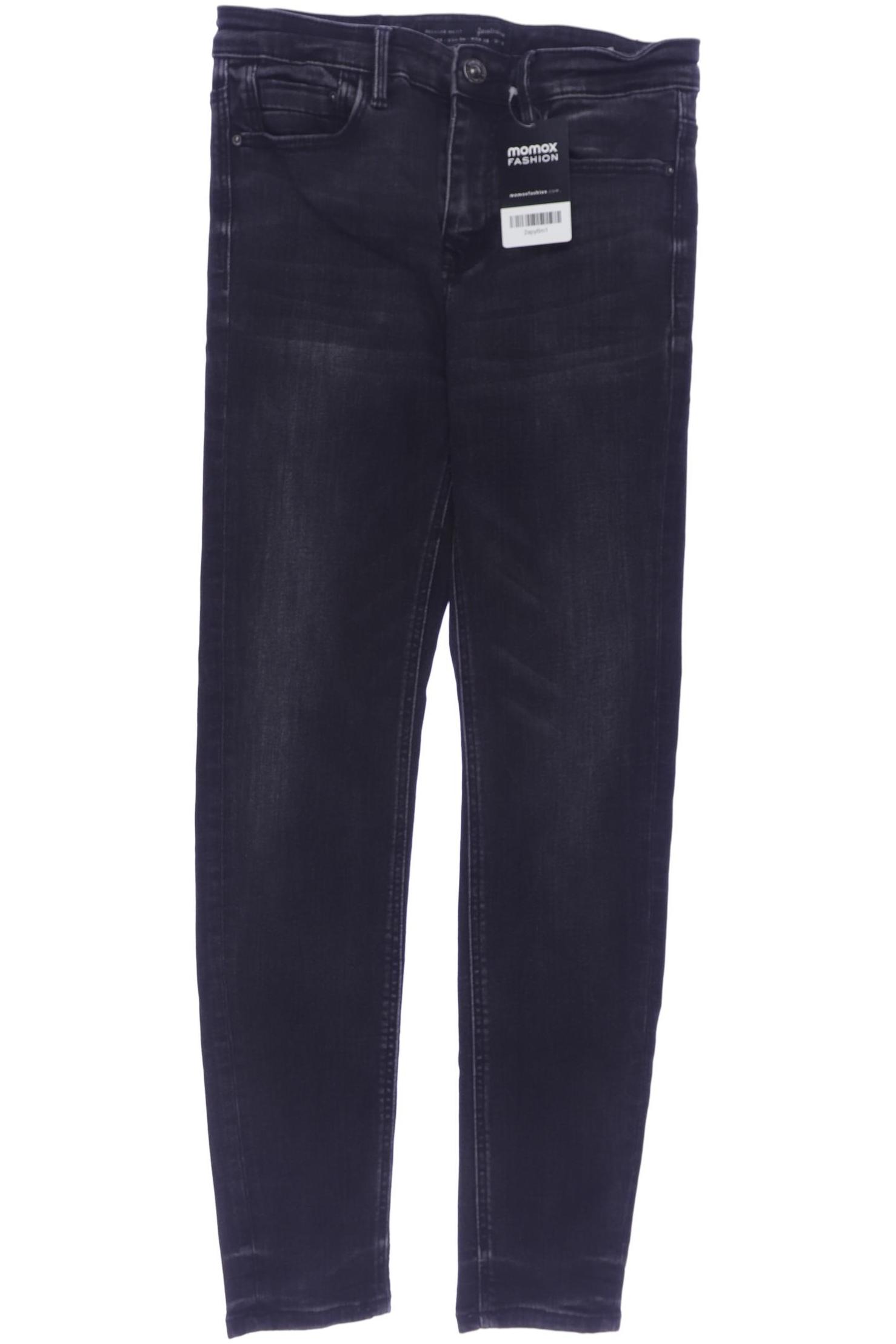 

Stradivarius Damen Jeans, schwarz, Gr. 38