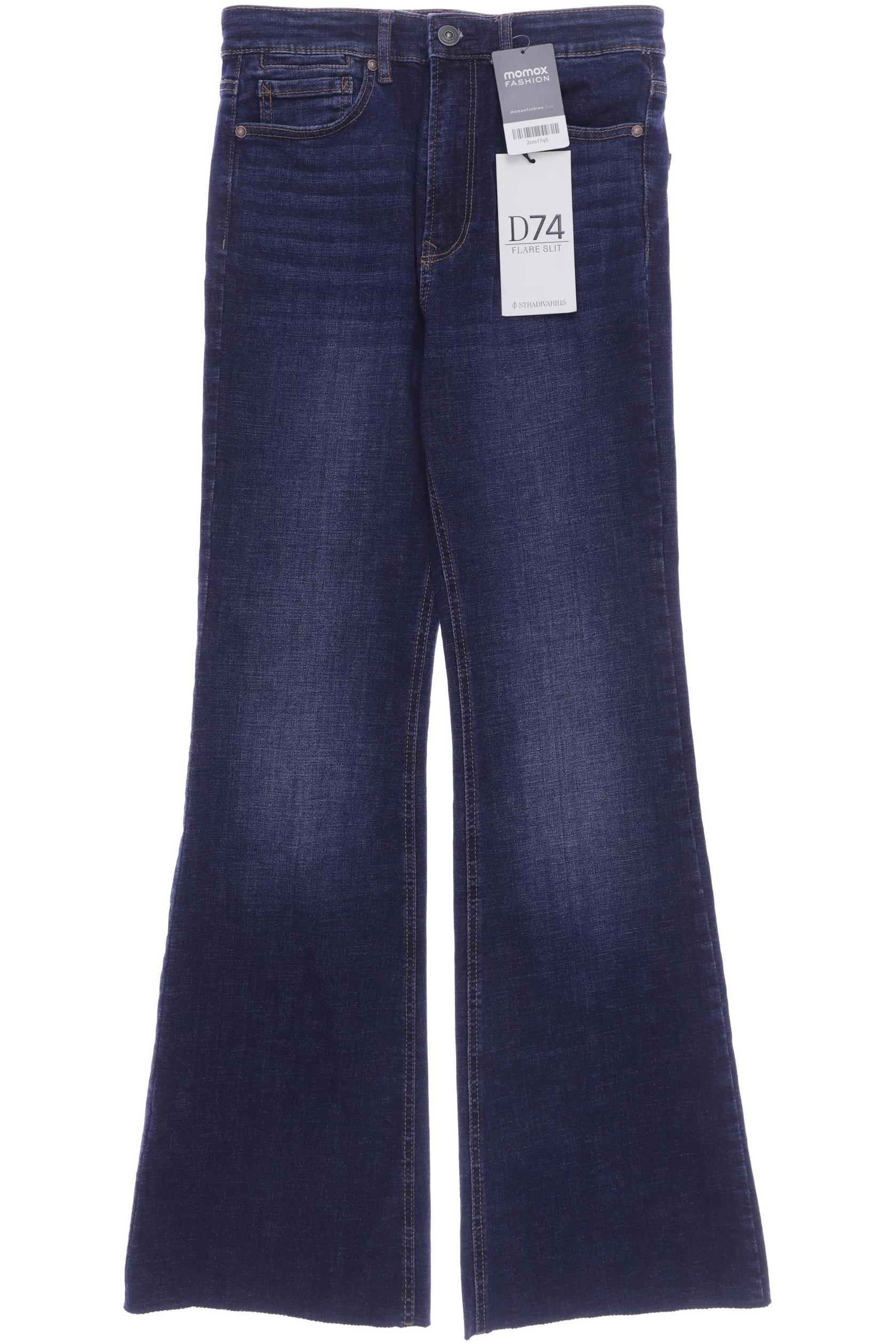 

Stradivarius Damen Jeans, marineblau