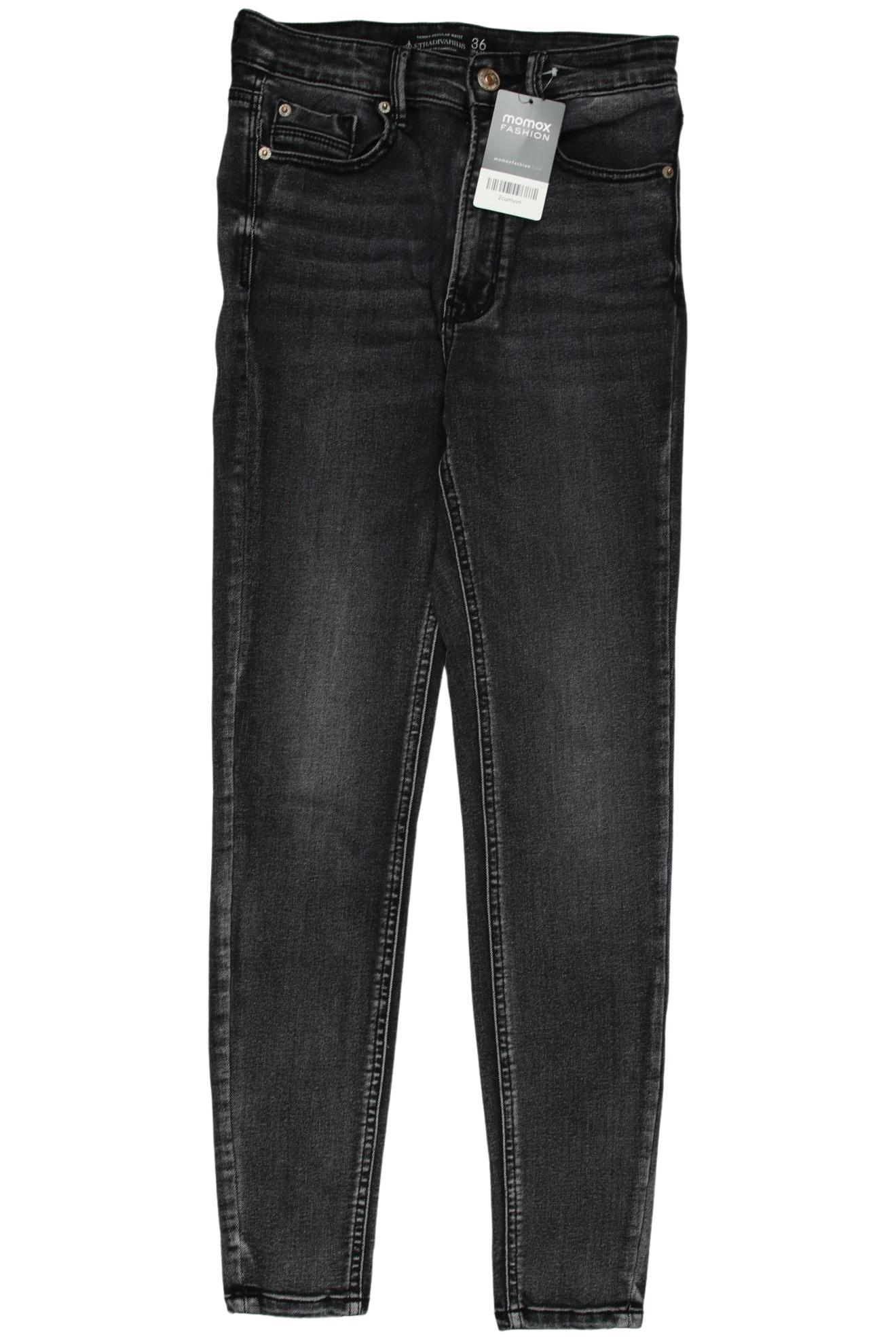 

Stradivarius Damen Jeans, grau, Gr. 36
