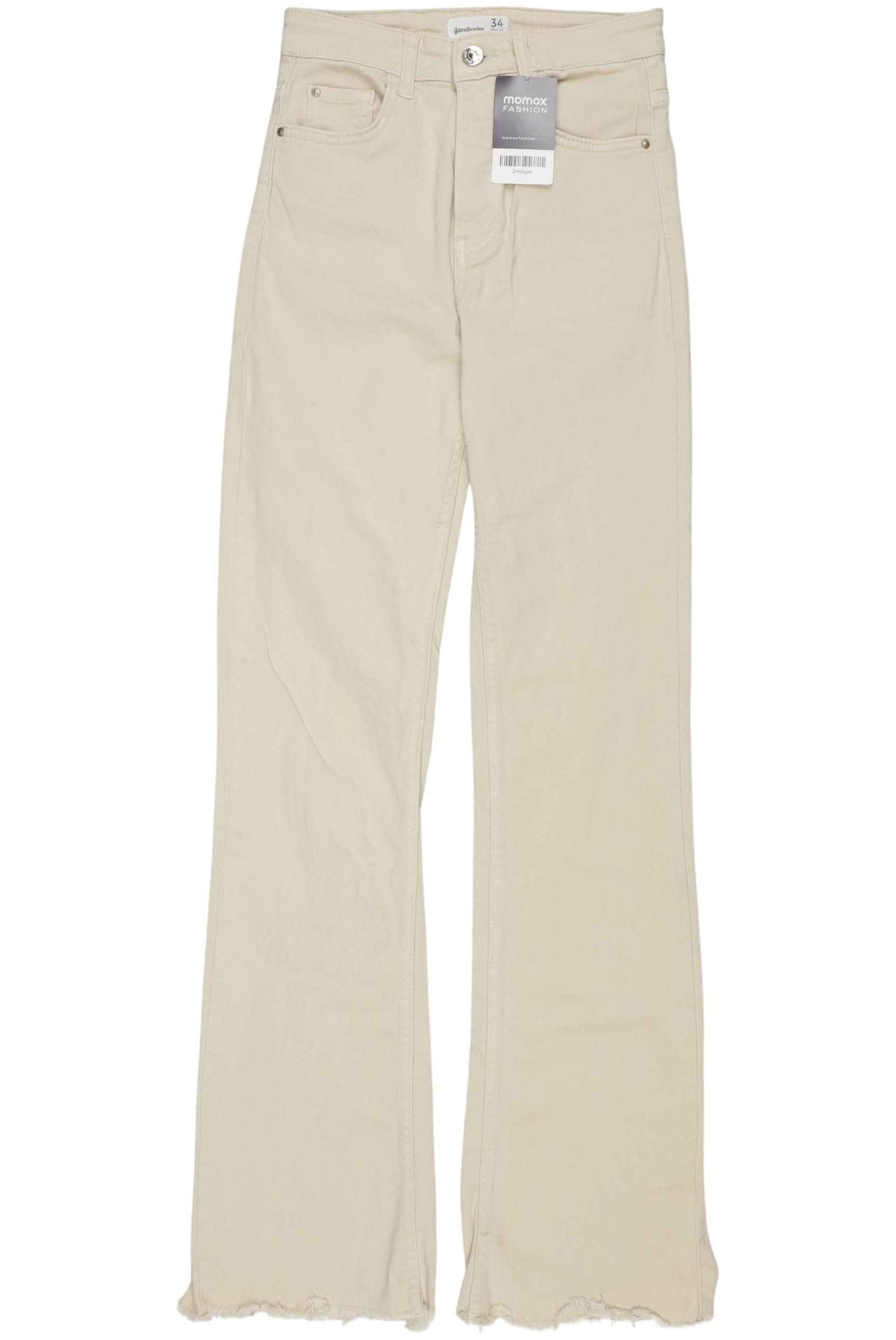 

Stradivarius Damen Jeans, beige, Gr. 34