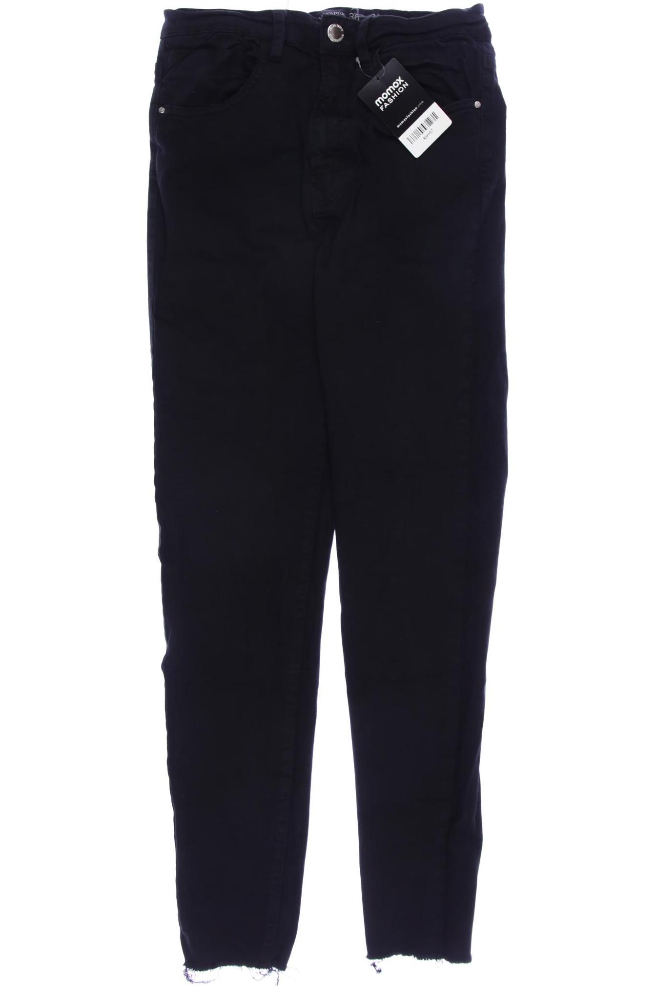 

Stradivarius Damen Jeans, schwarz, Gr. 38