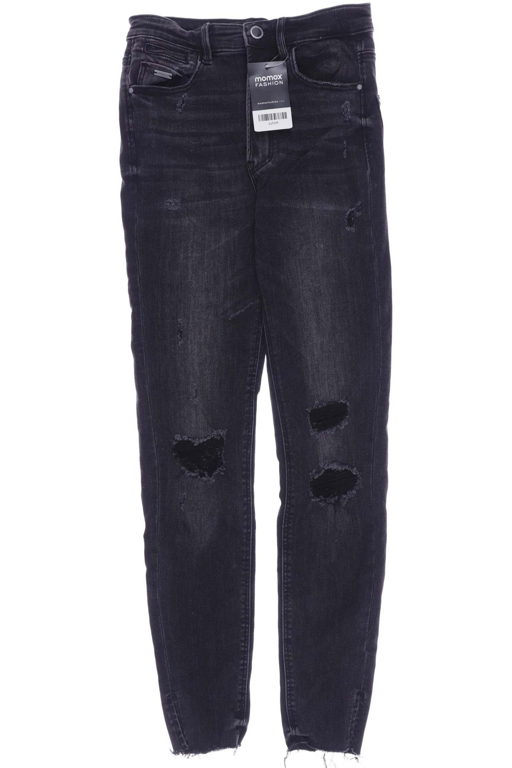 

Stradivarius Damen Jeans, schwarz