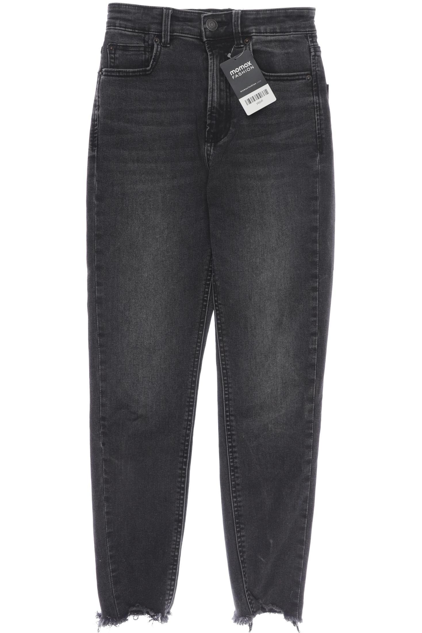 

Stradivarius Damen Jeans, schwarz, Gr. 36