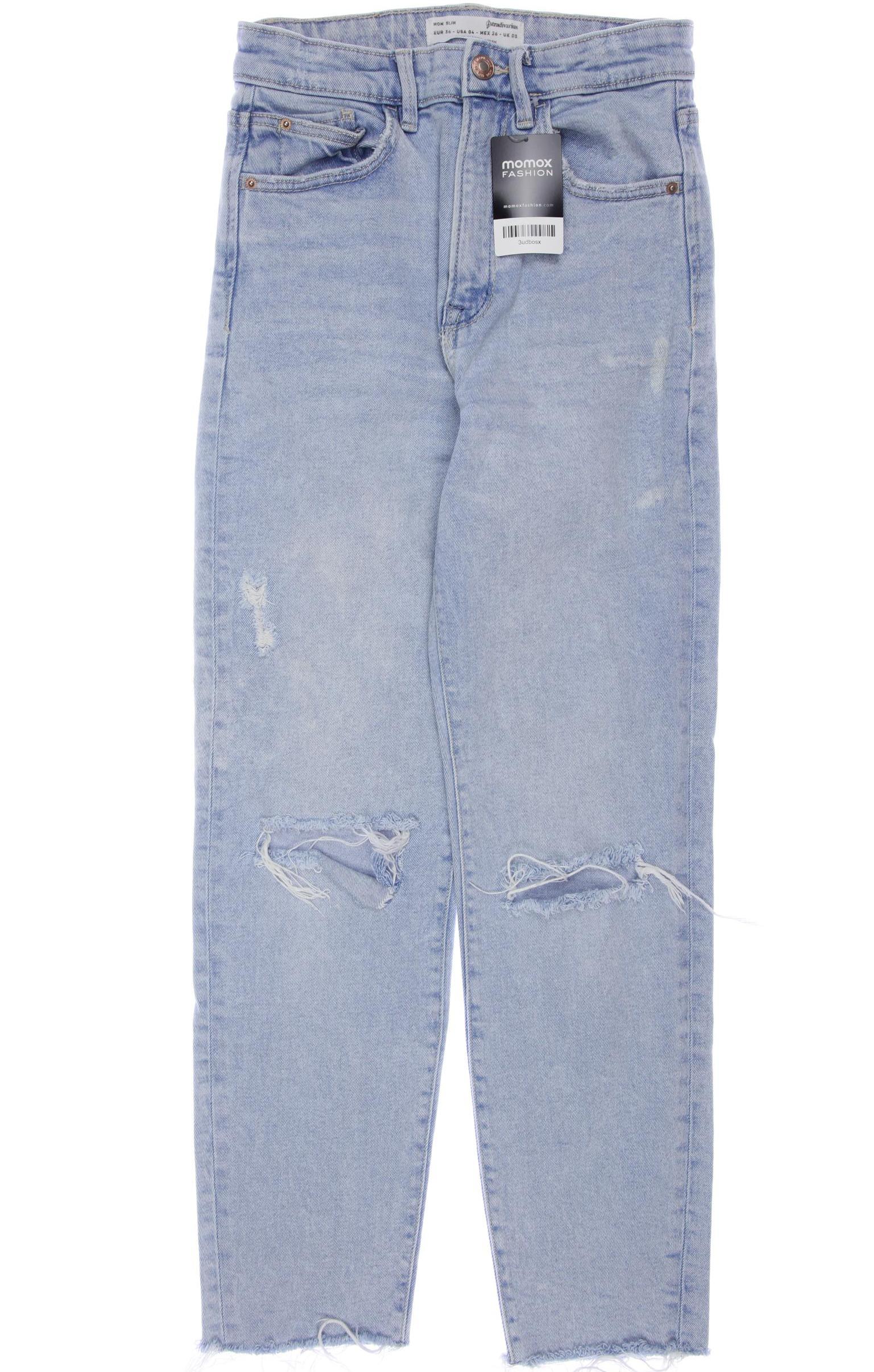 

Stradivarius Damen Jeans, hellblau, Gr. 36