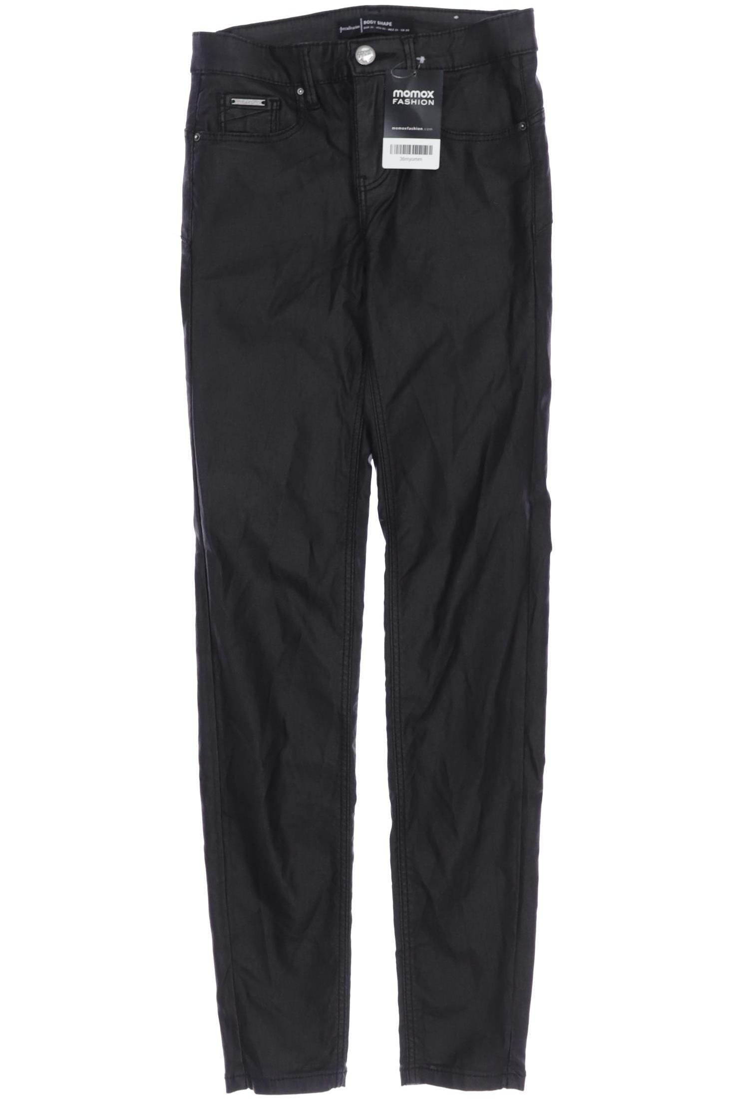 

Stradivarius Damen Jeans, schwarz, Gr. 34