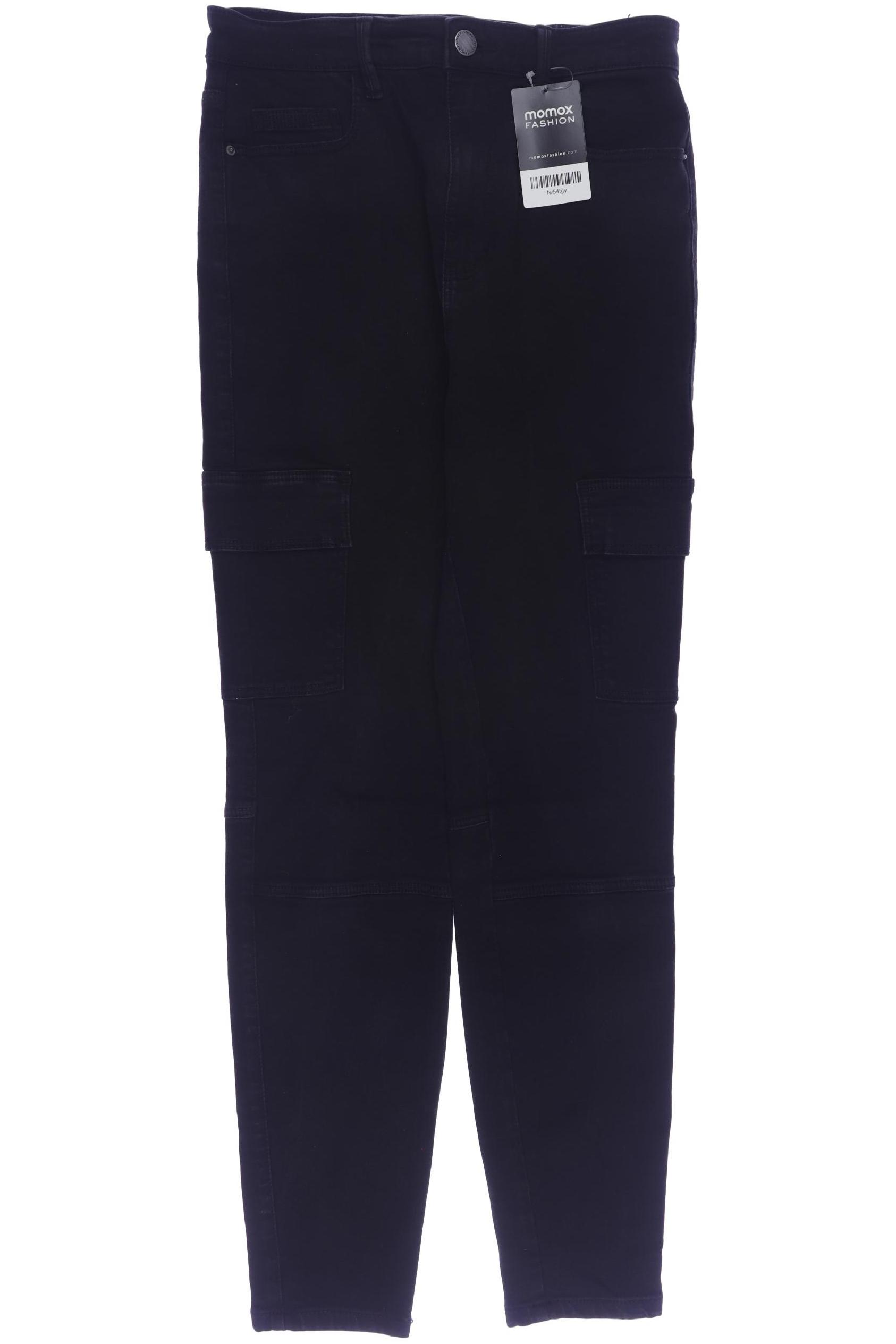 

Stradivarius Damen Jeans, schwarz, Gr. 38