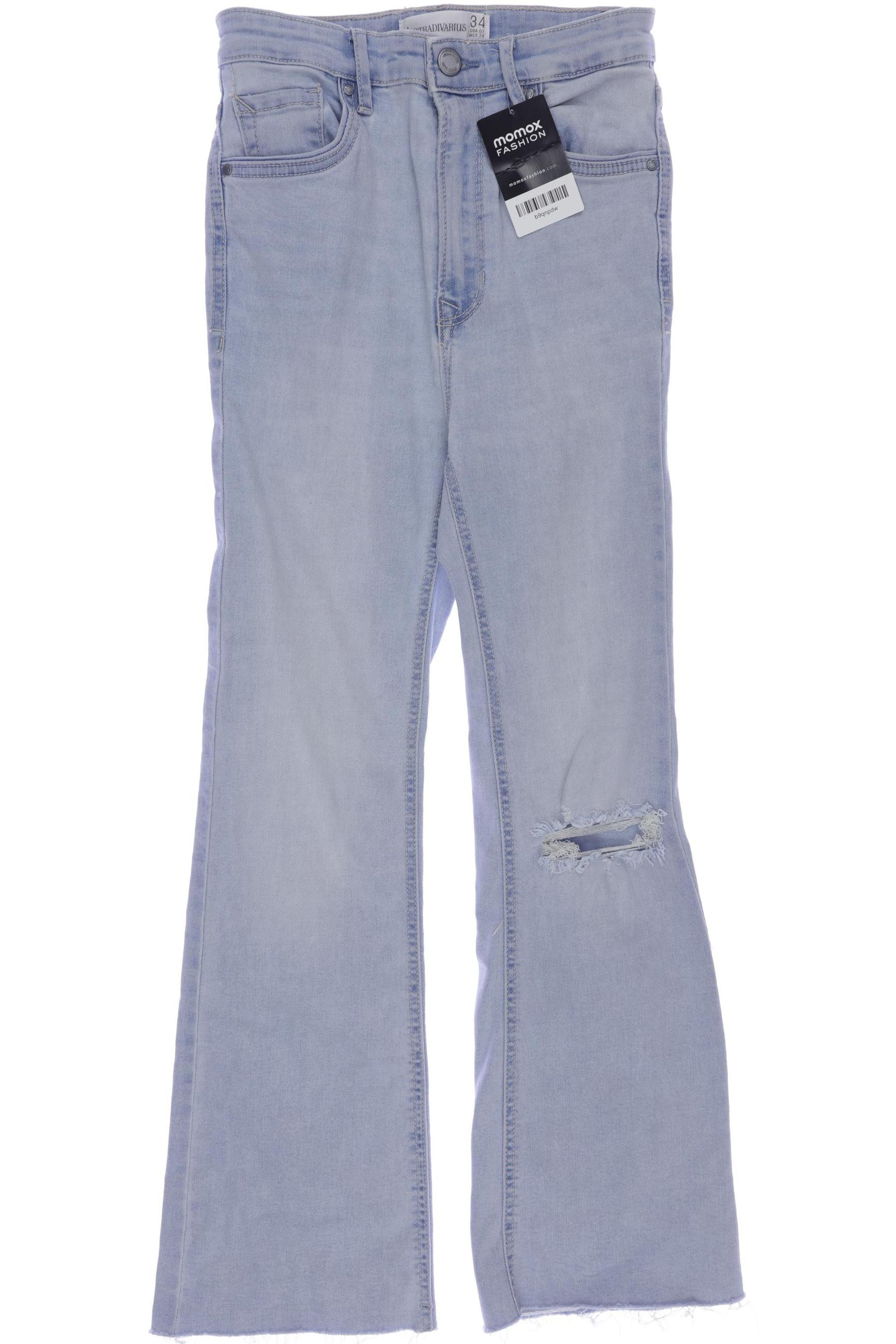 

Stradivarius Damen Jeans, hellblau, Gr. 34