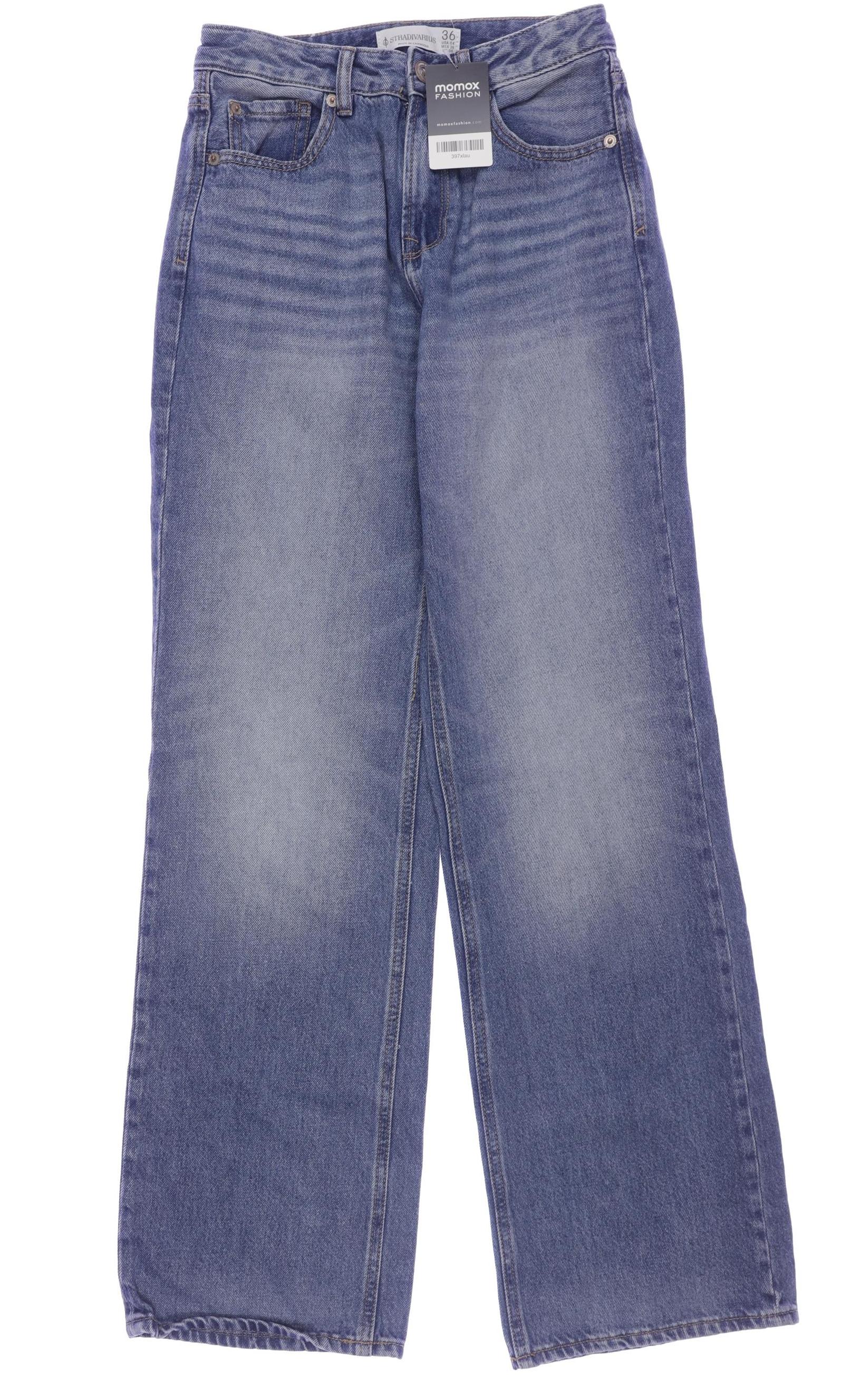 

Stradivarius Damen Jeans, blau, Gr. 36