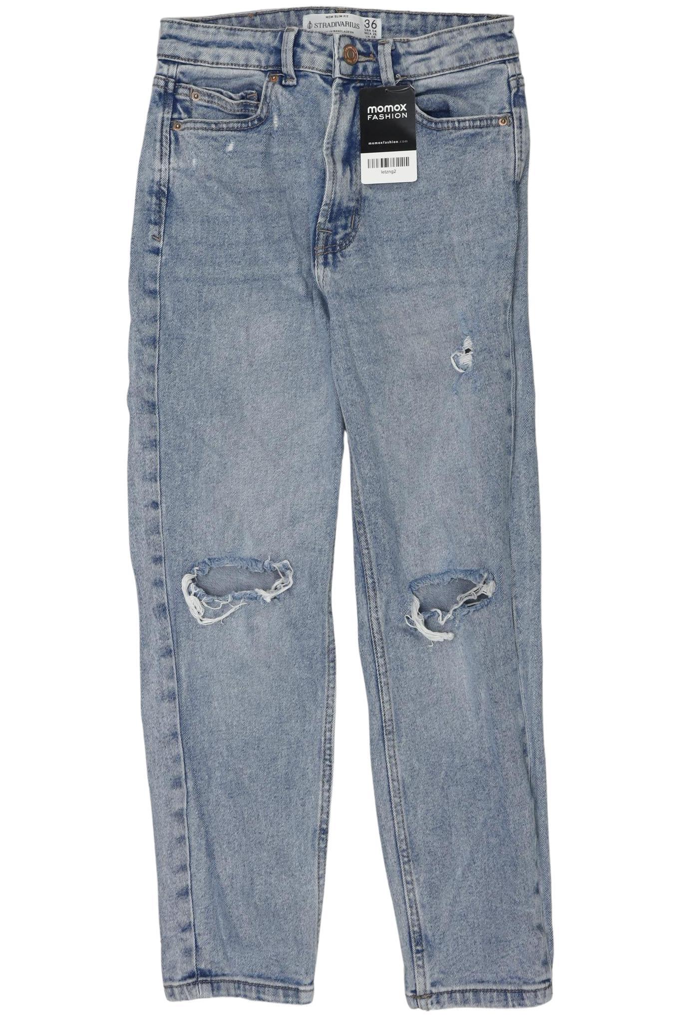 

Stradivarius Damen Jeans, blau, Gr. 36