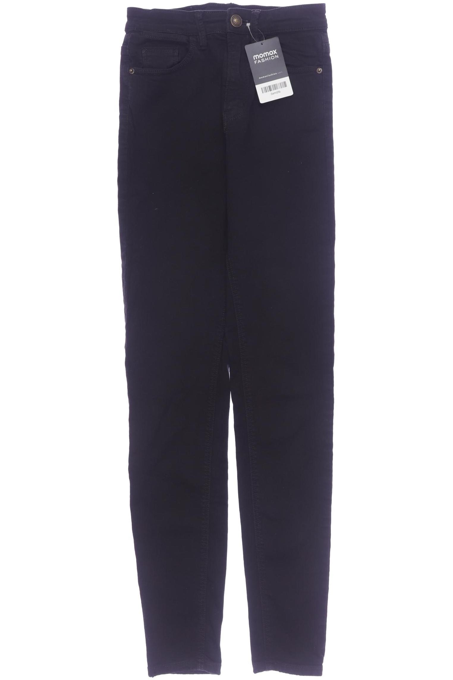 

Stradivarius Damen Jeans, schwarz, Gr. 32