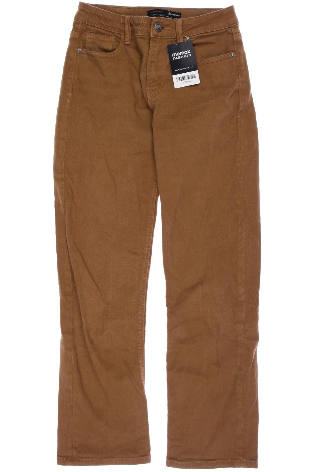 

Stradivarius Damen Jeans, braun, Gr. 34