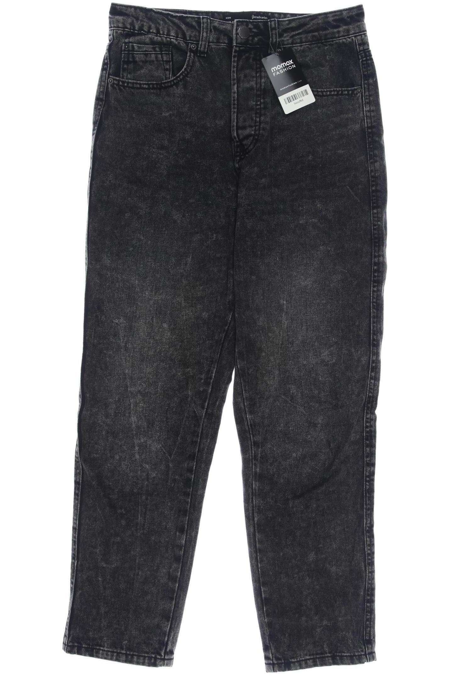 

Stradivarius Damen Jeans, schwarz, Gr. 38