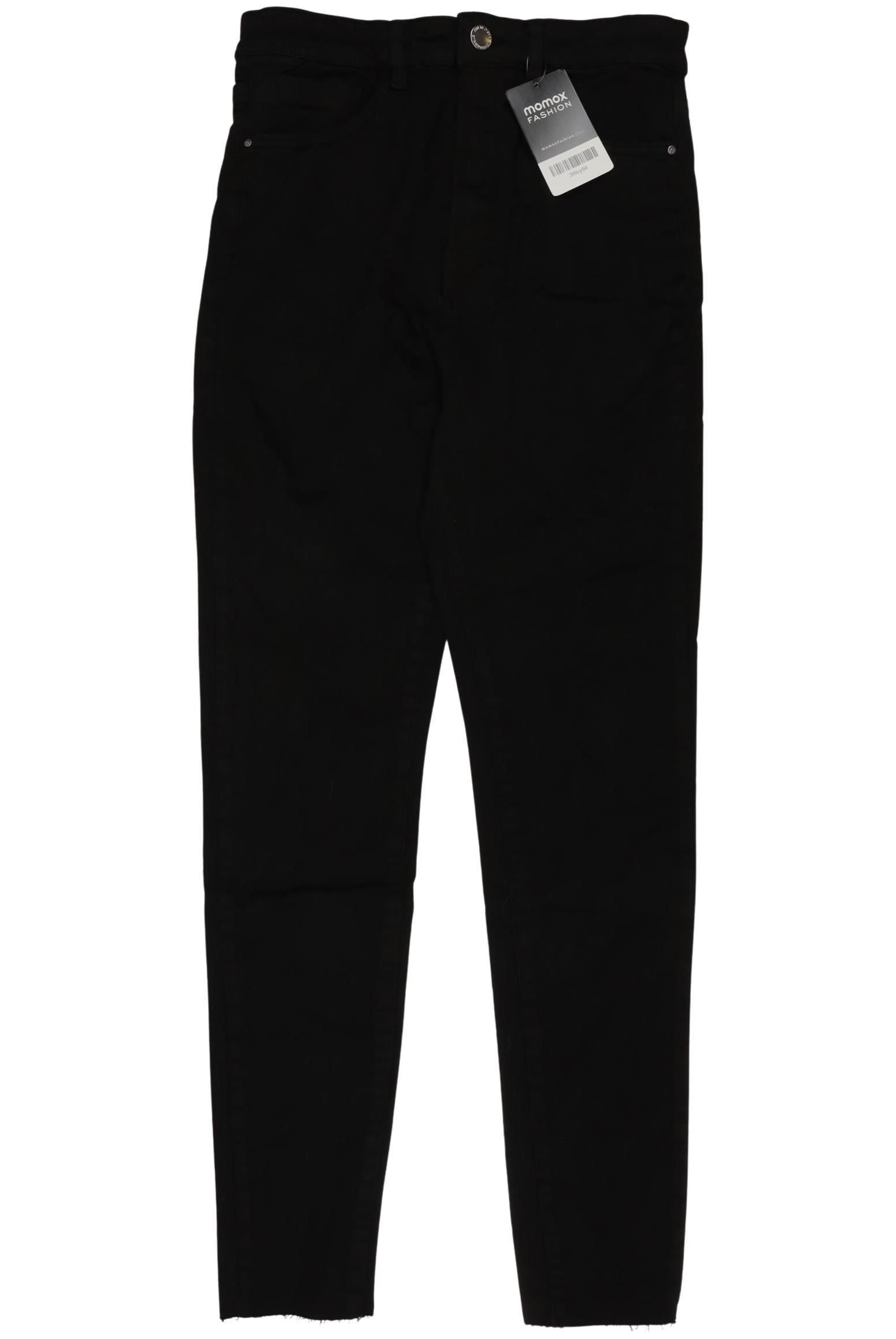 

Stradivarius Damen Jeans, schwarz, Gr. 40